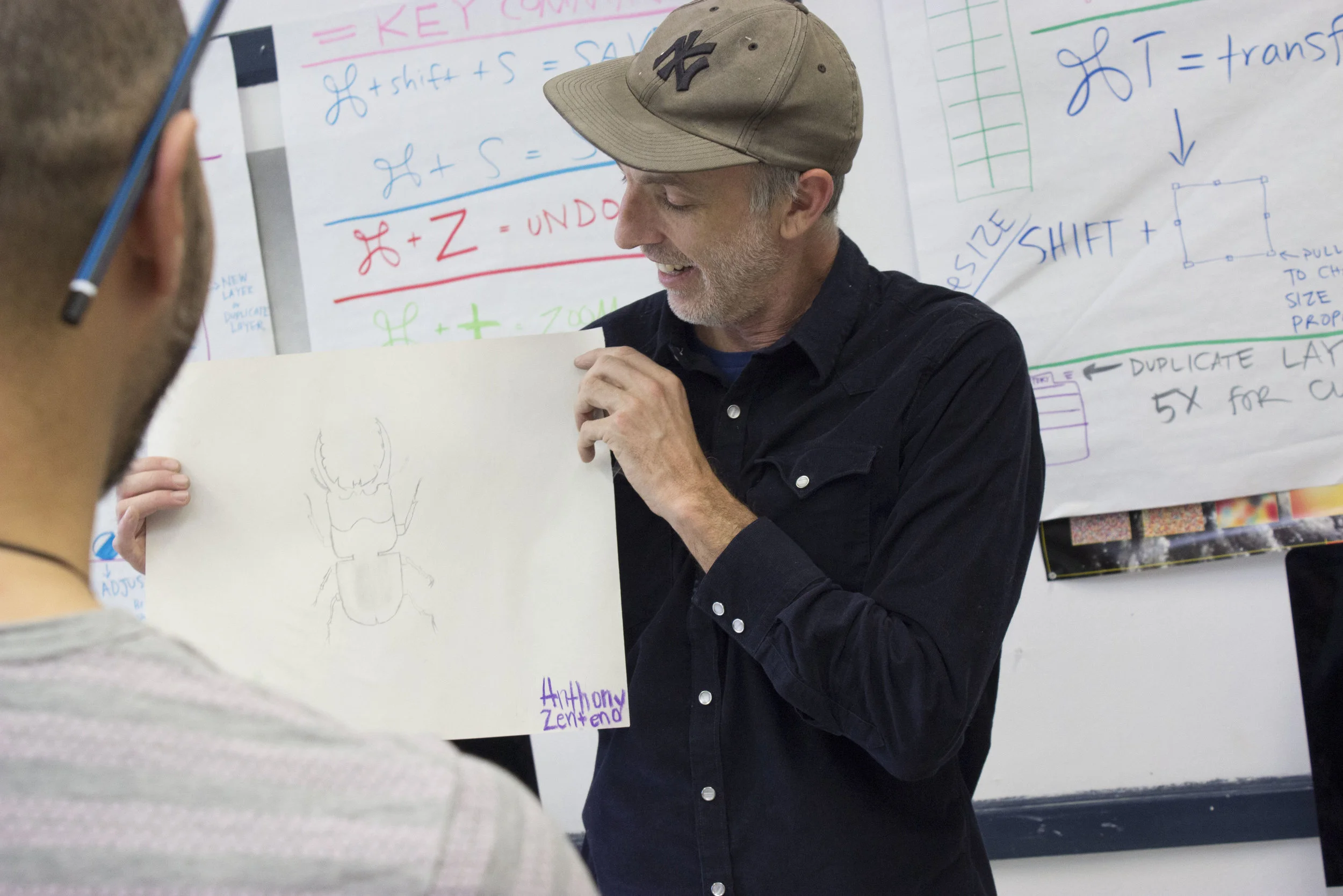 Guest Artist at the Design and Media Arts Academy