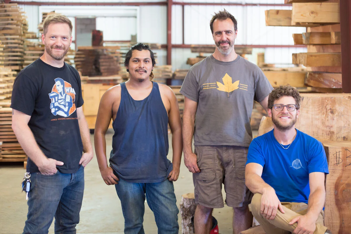 Alfredo | Angel City Lumber&nbsp;Fresh from his residency program at the Penland School of Crafts, Alfredo completed an internship with Angel City Lumber, an urban lumber yard in Boyle Heights.&nbsp;ACL is a small business specializing in fabricatin…