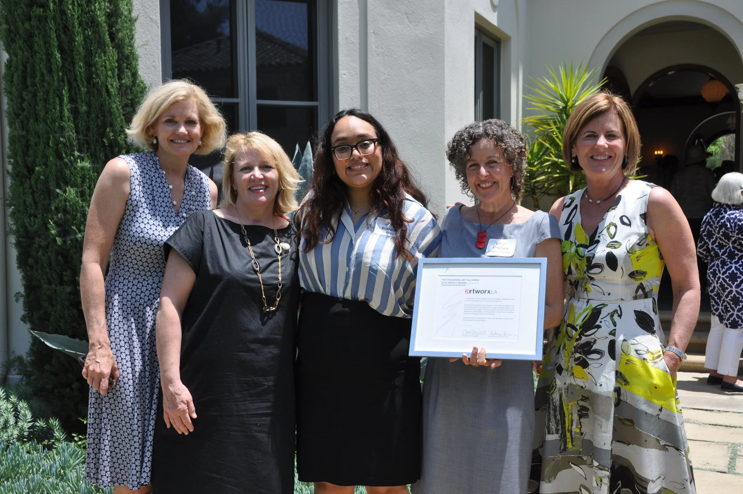 Pasadena Art Alliance Impact Award