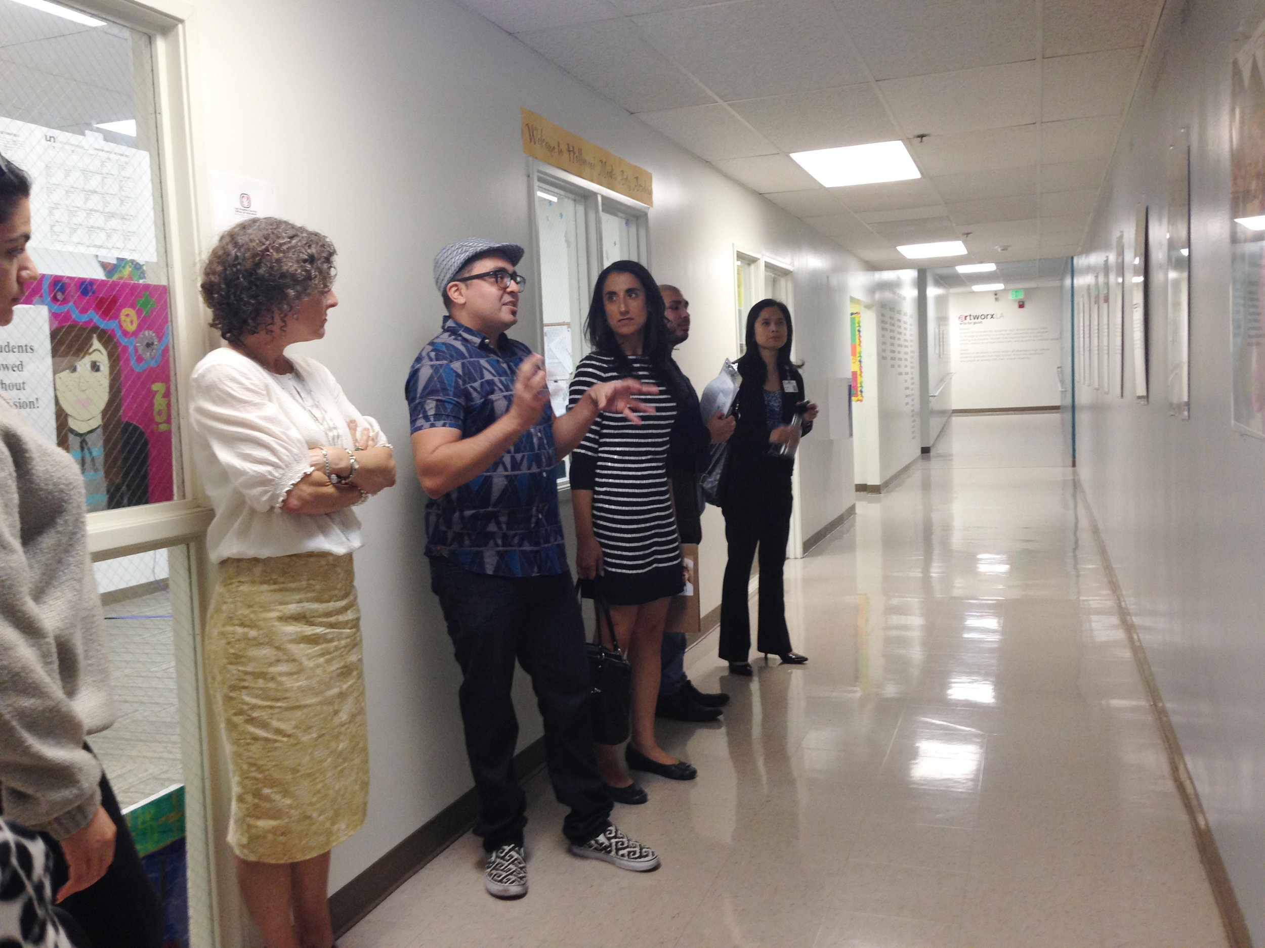 U.S. Department of Education Visits artworxLA 