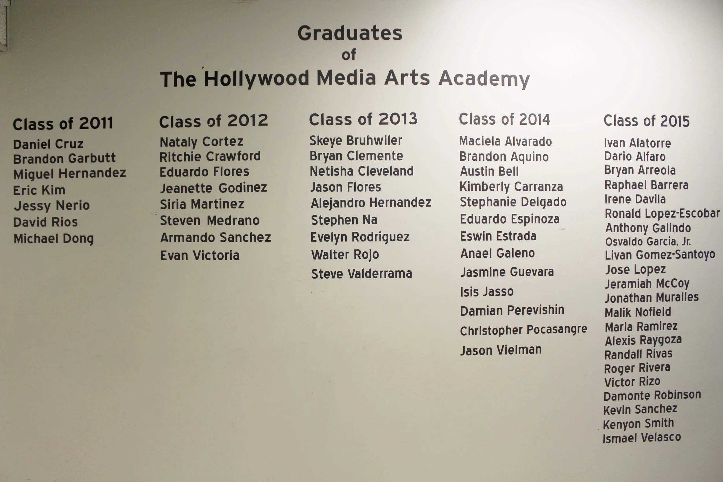 Art Works! More students graduate every year