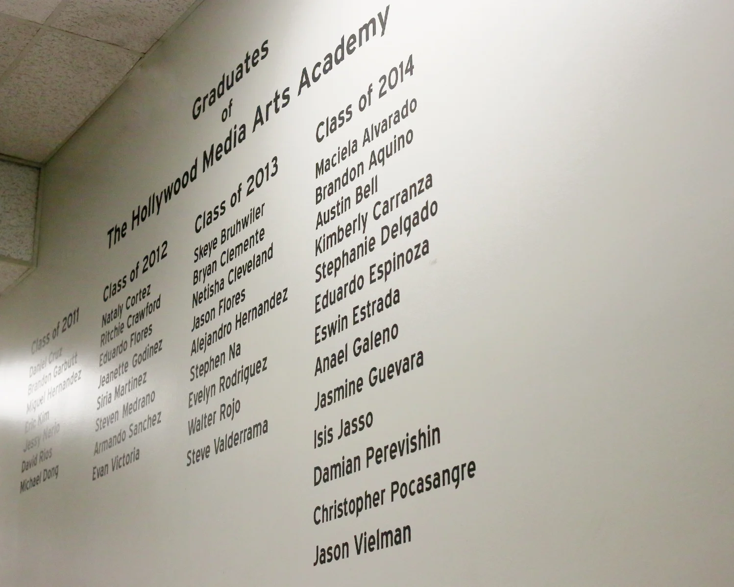 Congratulations to Our 2014 Graduates 