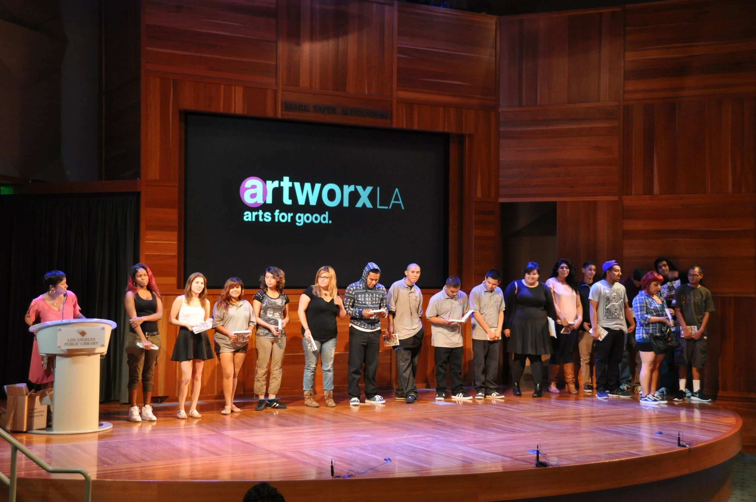 artworxLA Completes its 2013-14 Public Presentations