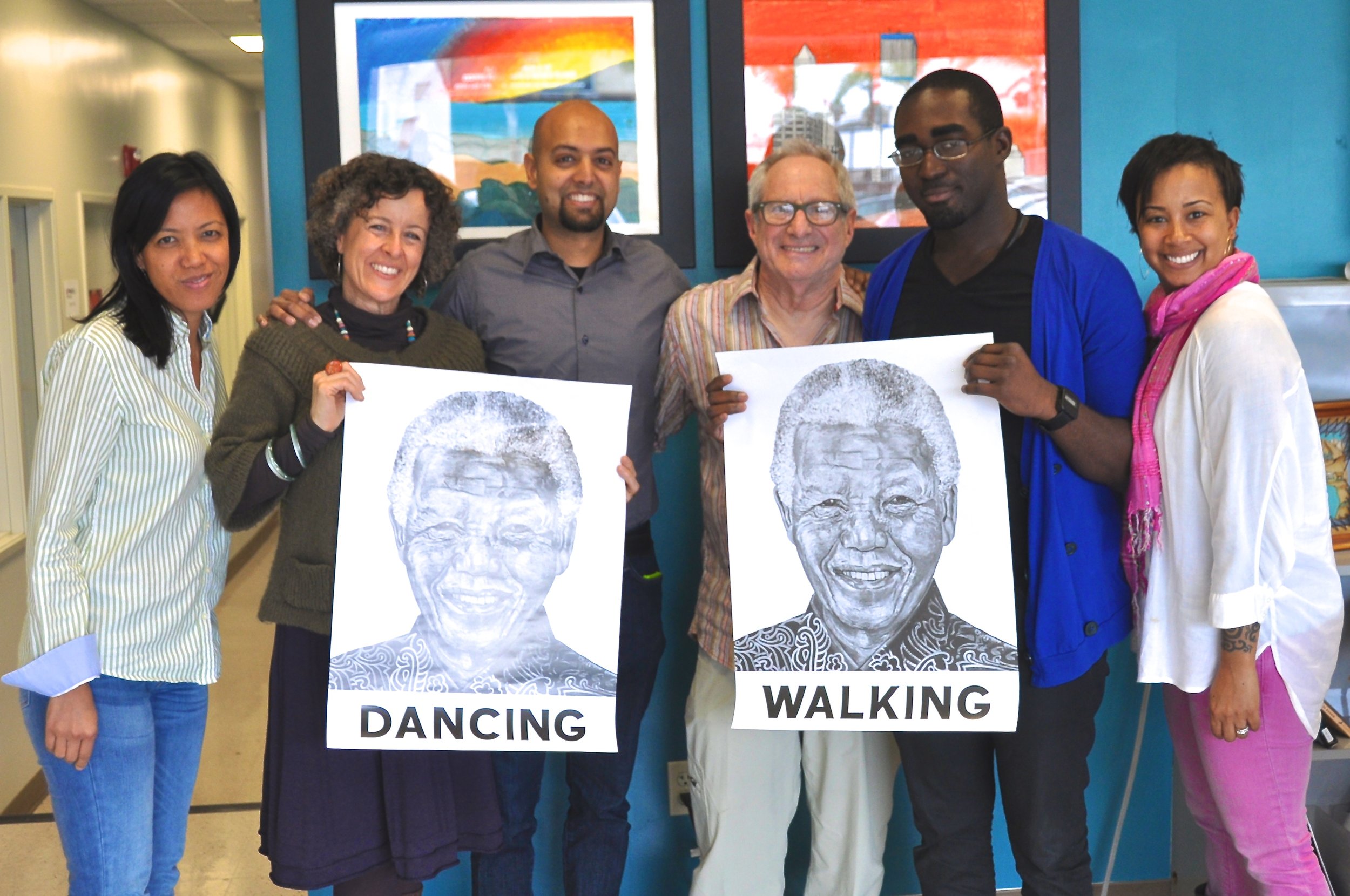 Robbie Conal visits the Hollywood Media Arts Academy 