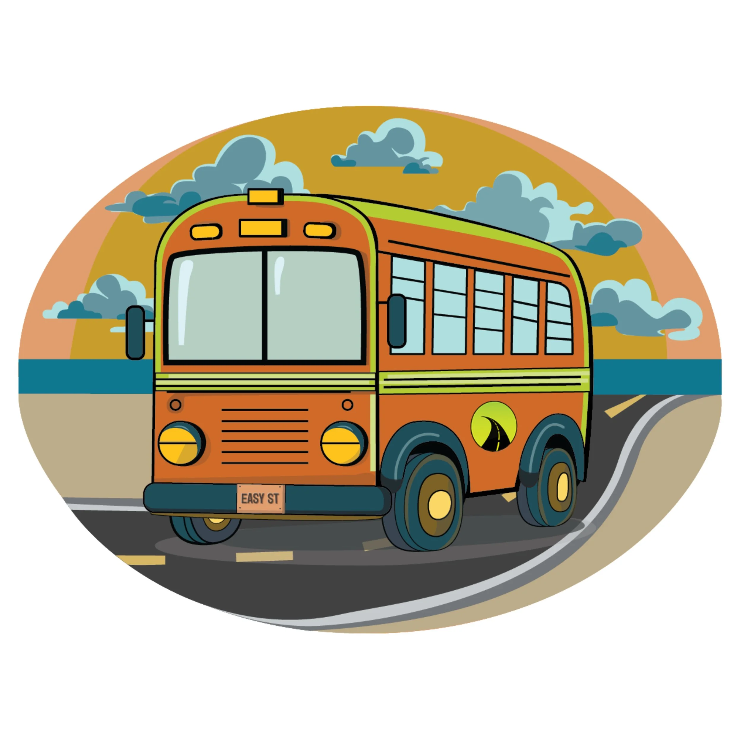 Easy Bus Sticker - November 25