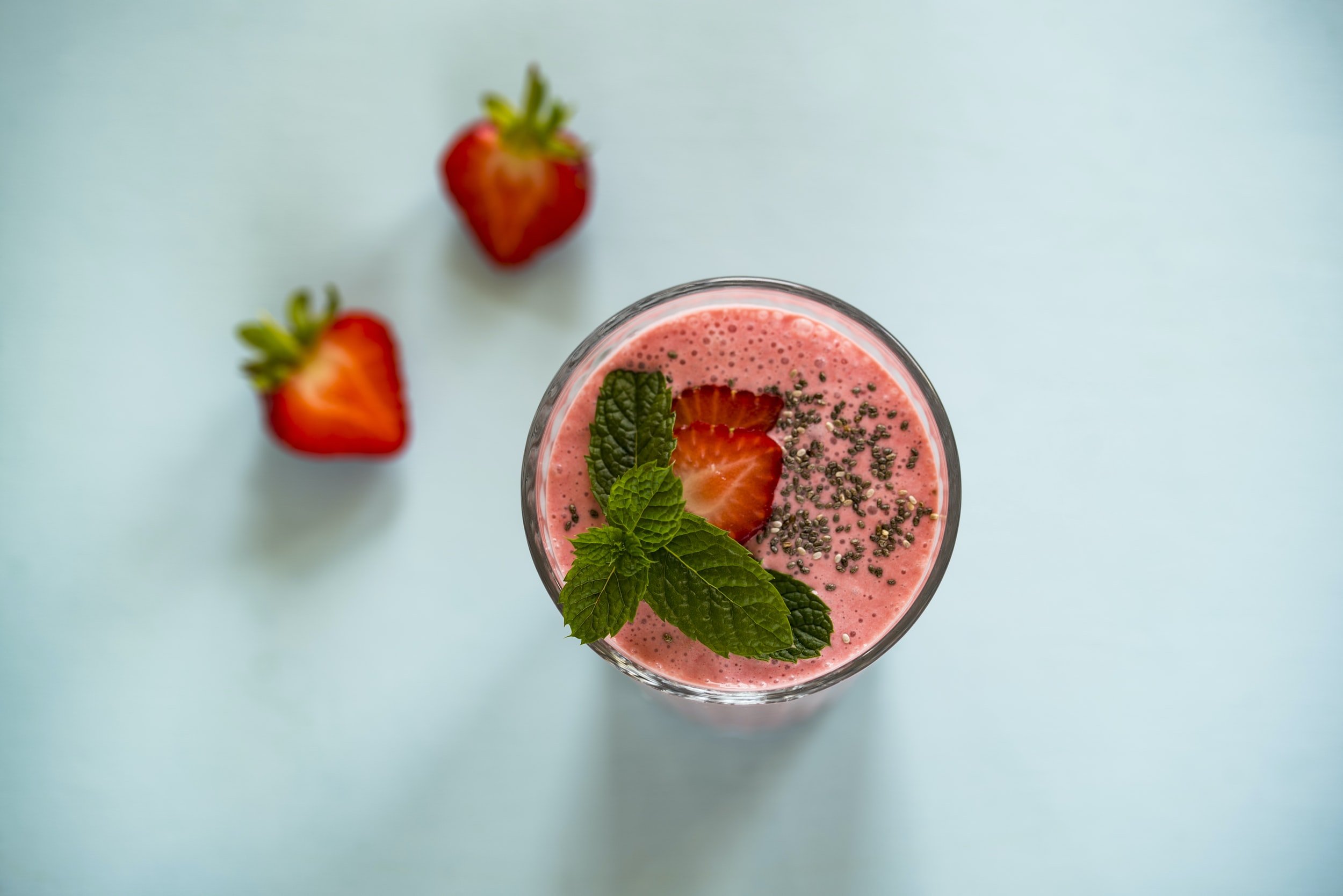 Post-Run Fuel: Dairy-Centric Fruit Smoothie
