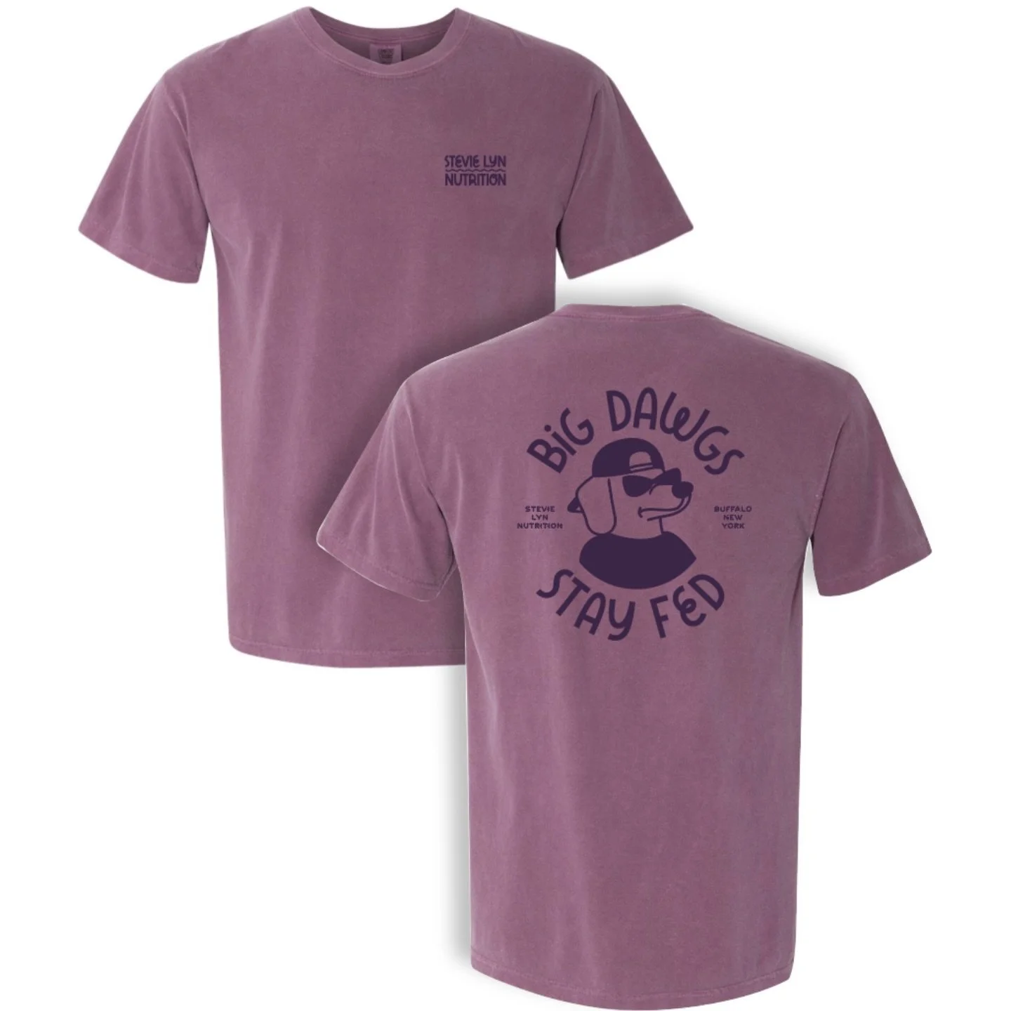 😤😤BIG DAWGS STAY FED😤😤 

my first round of merch is incoming!! 

I will have these in hand for the @bflorunclub Buffalo Marathon shakeout run 5/21 @hartmans_distilling 🏃&zwj;♀️ 🦬 

message me to lock in your shirt &amp; size! (Out of town frien