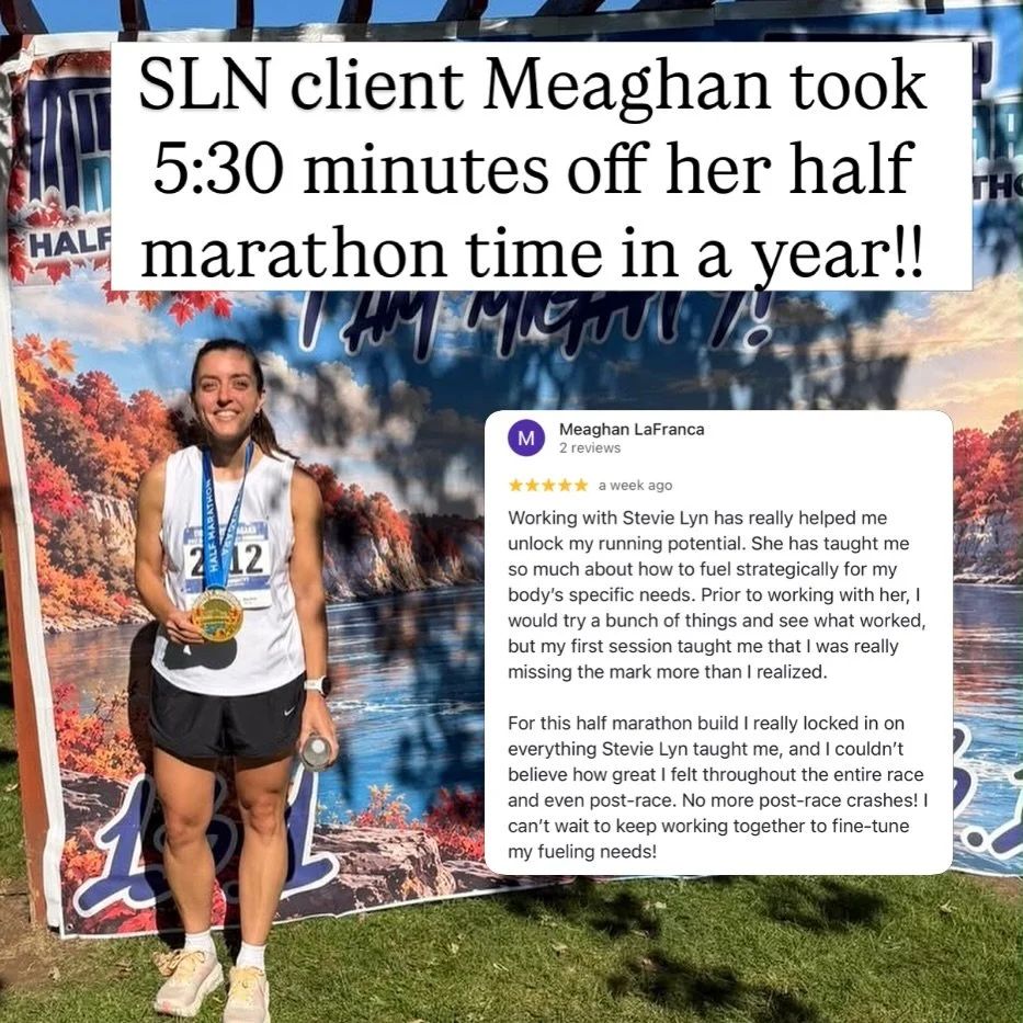 🥹🤍love to see my clients hard work pay off!! Congrats @mlfranka 🎉 🏃&zwj;♀️