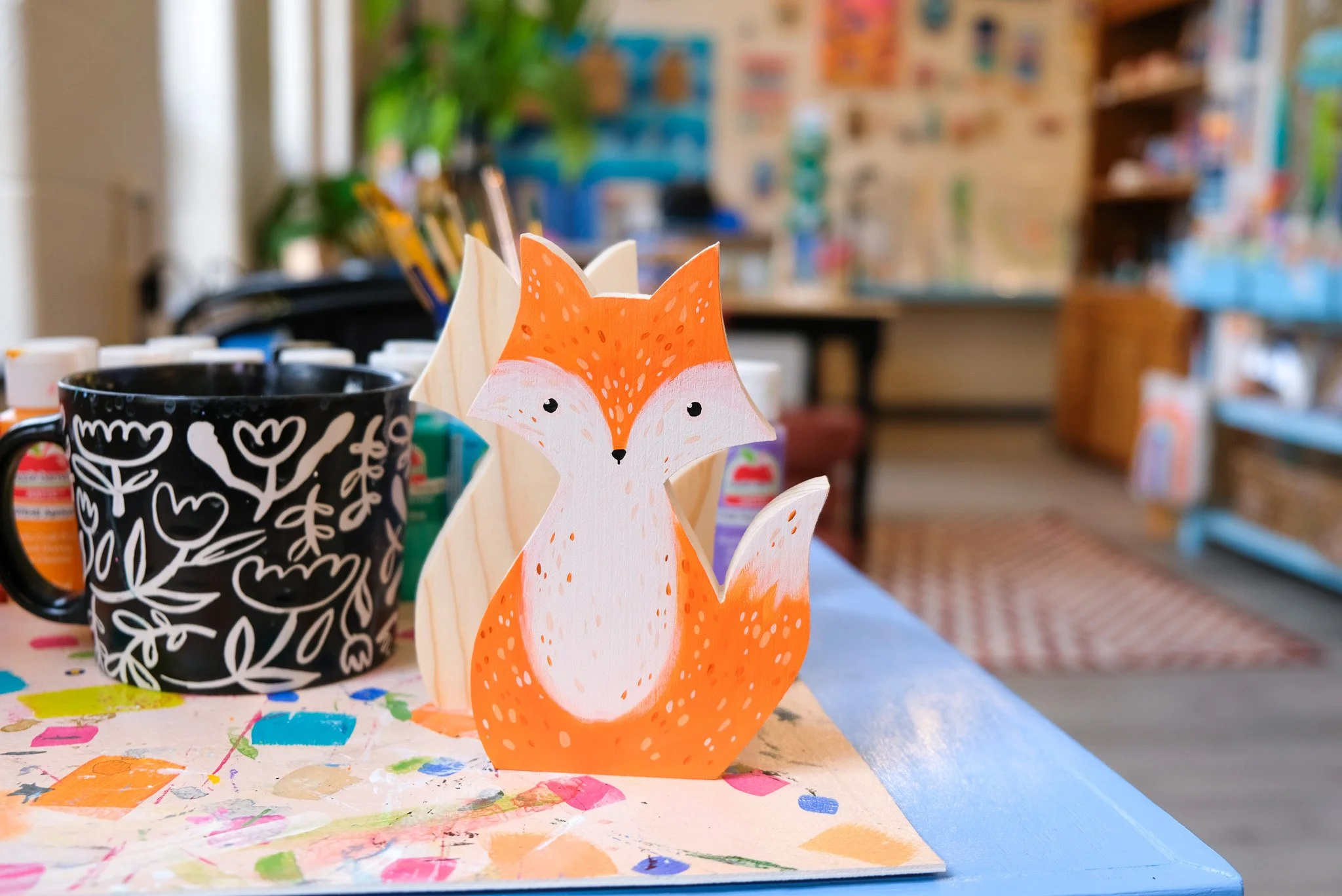 Curious Fox Art Cafe Project