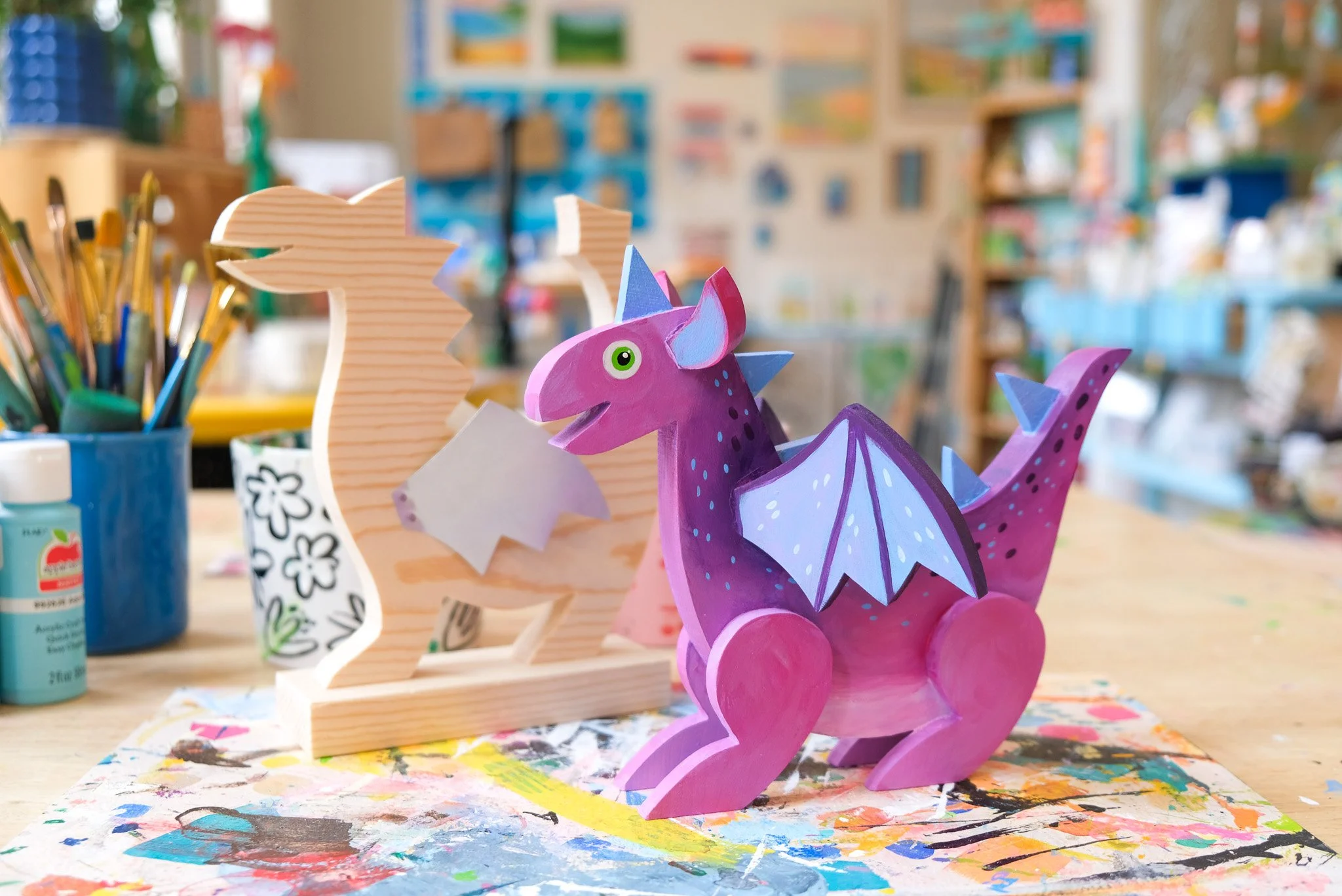 Mythical Dragon Art Cafe Project