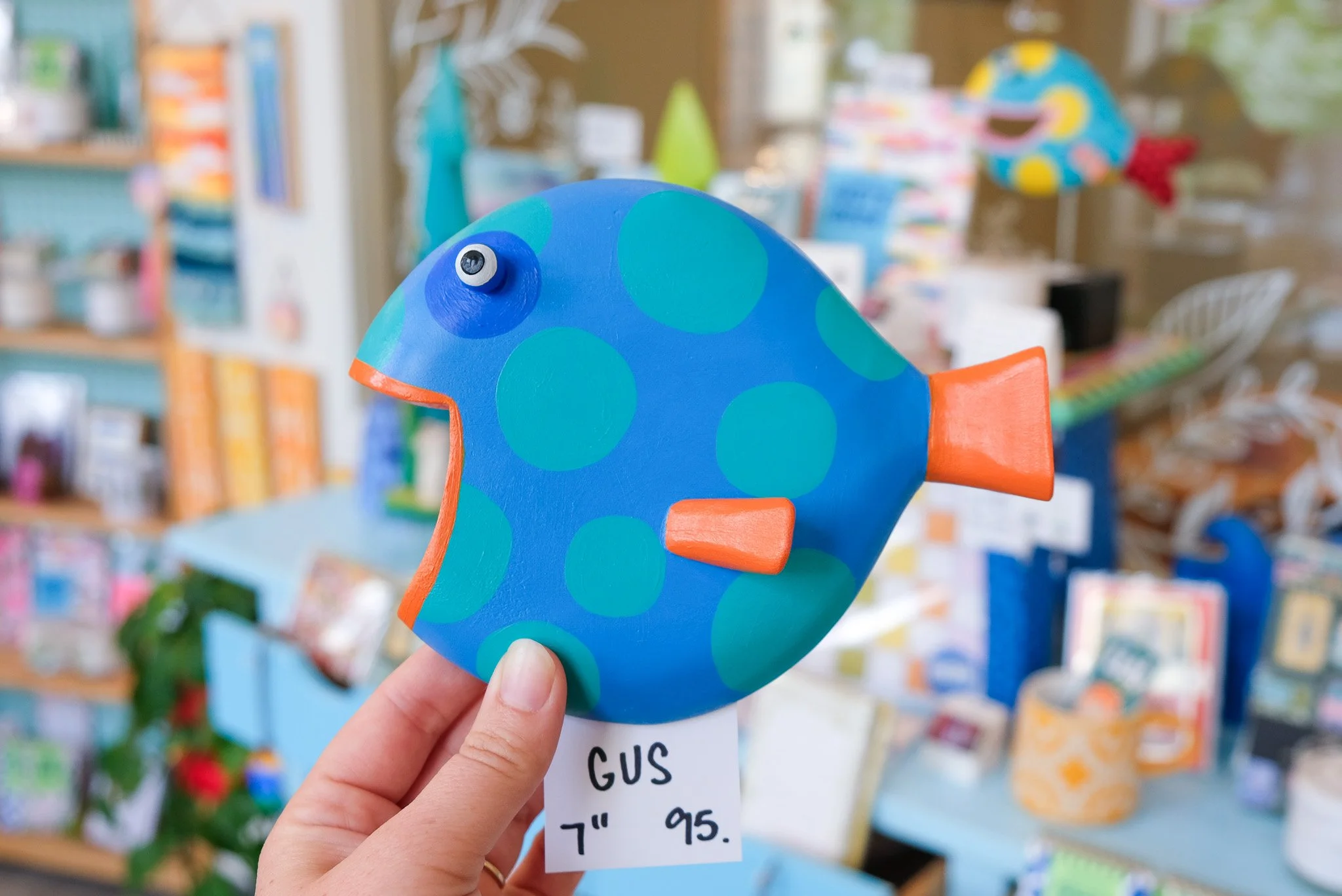 Gus, a 6" Wall Fish
