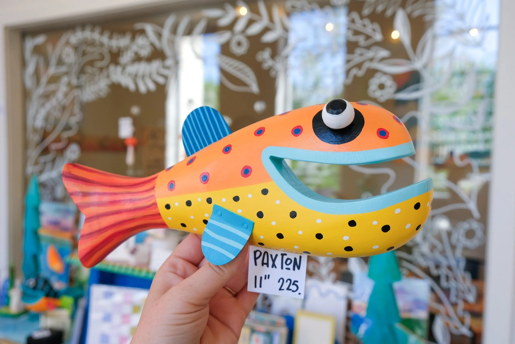 Paxton, a 11" Wall Fish