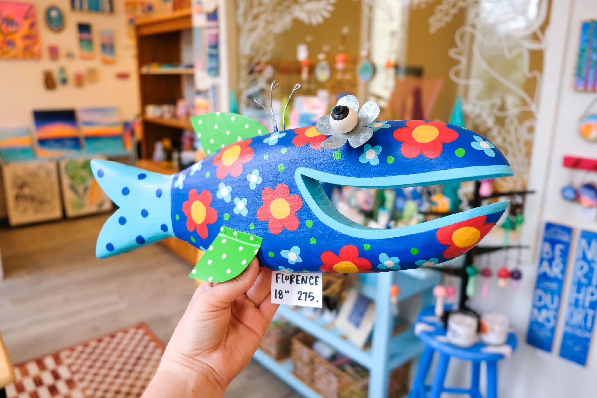 Florence, an 18" Wall Fish