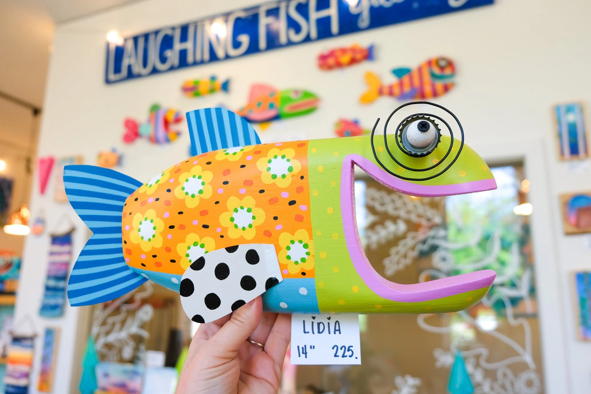 June Art Drop: 14 New Fish, Sunset Weavings &amp; 7 Years of Laughing Fish!