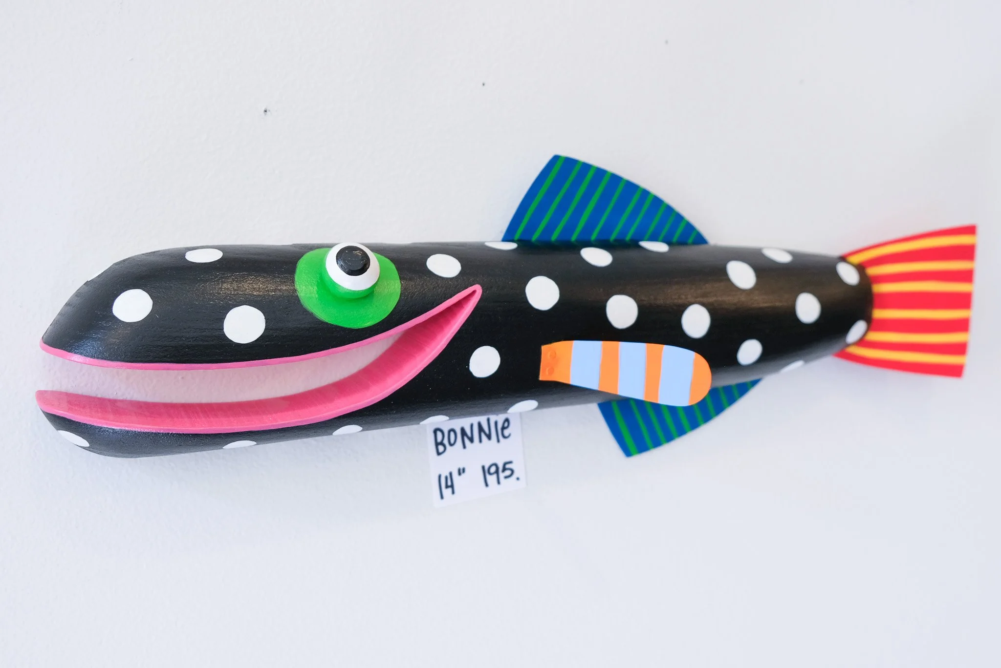 Bonnie, a 14" Wall Fish