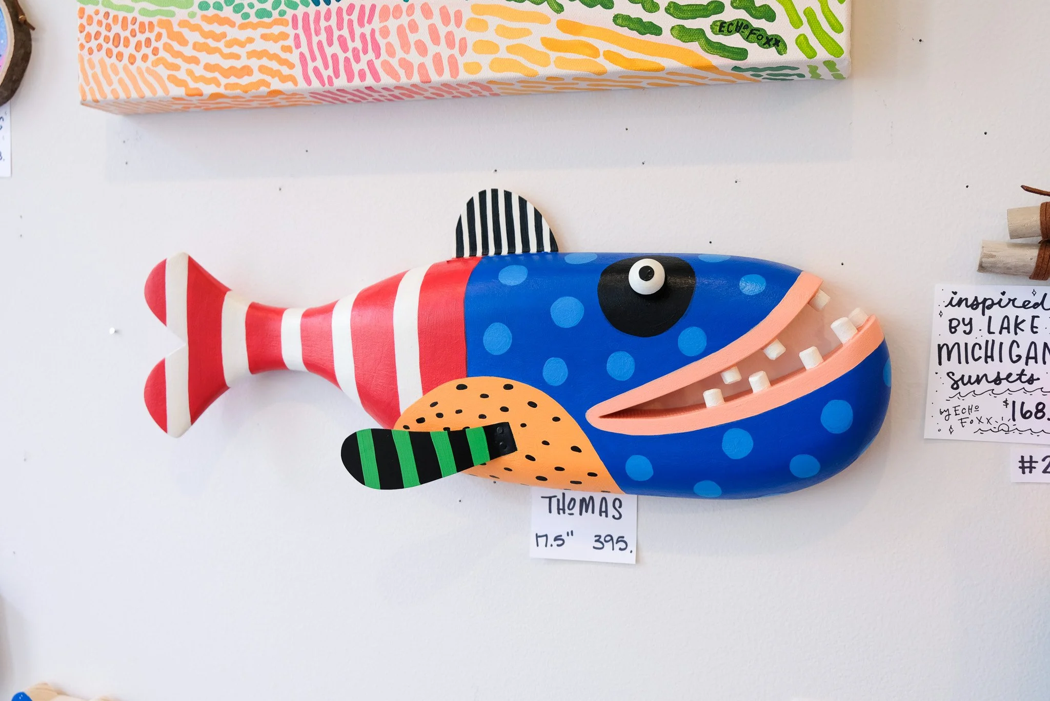 Thomas, a 17" Wall Fish