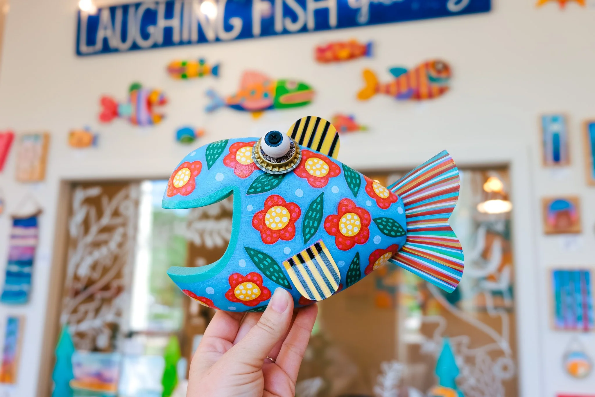 Junie, a 10" Wall Fish