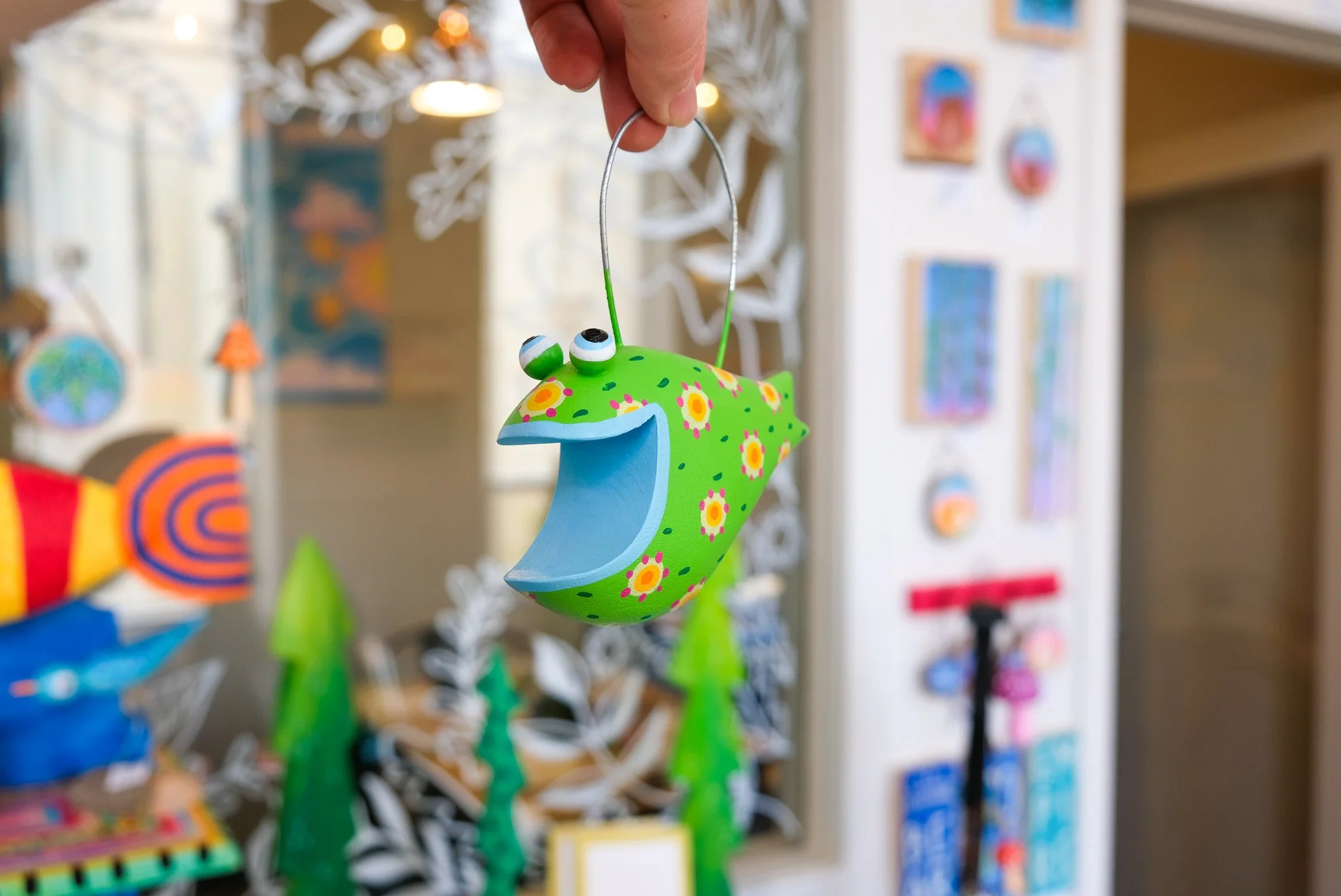 Meet Patty, a happy green minnow