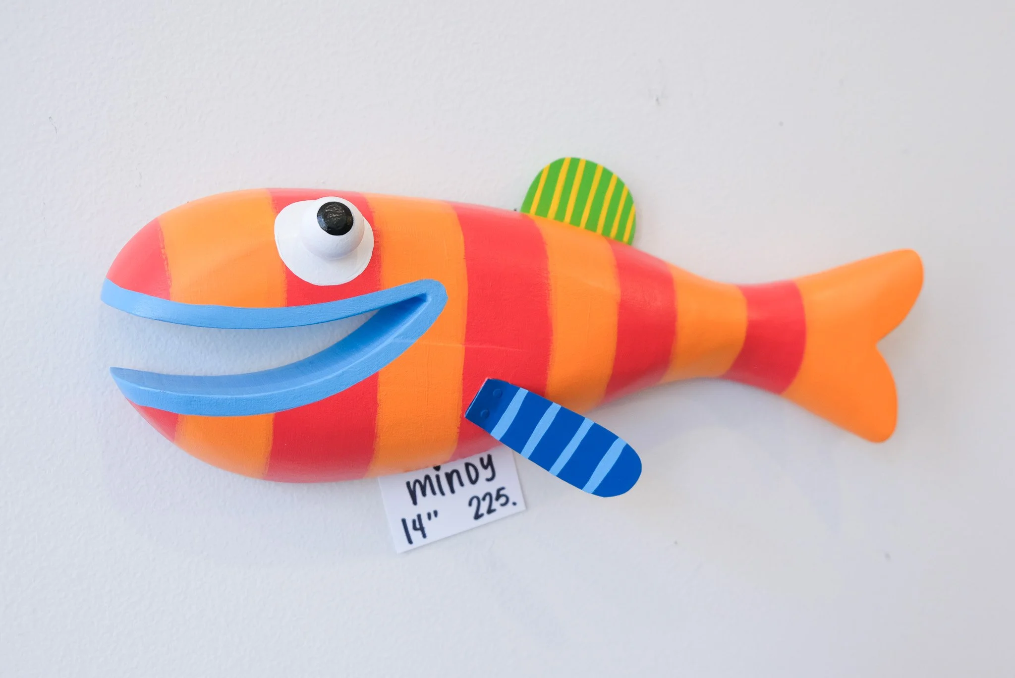 Mindy, a 14" Wall Fish
