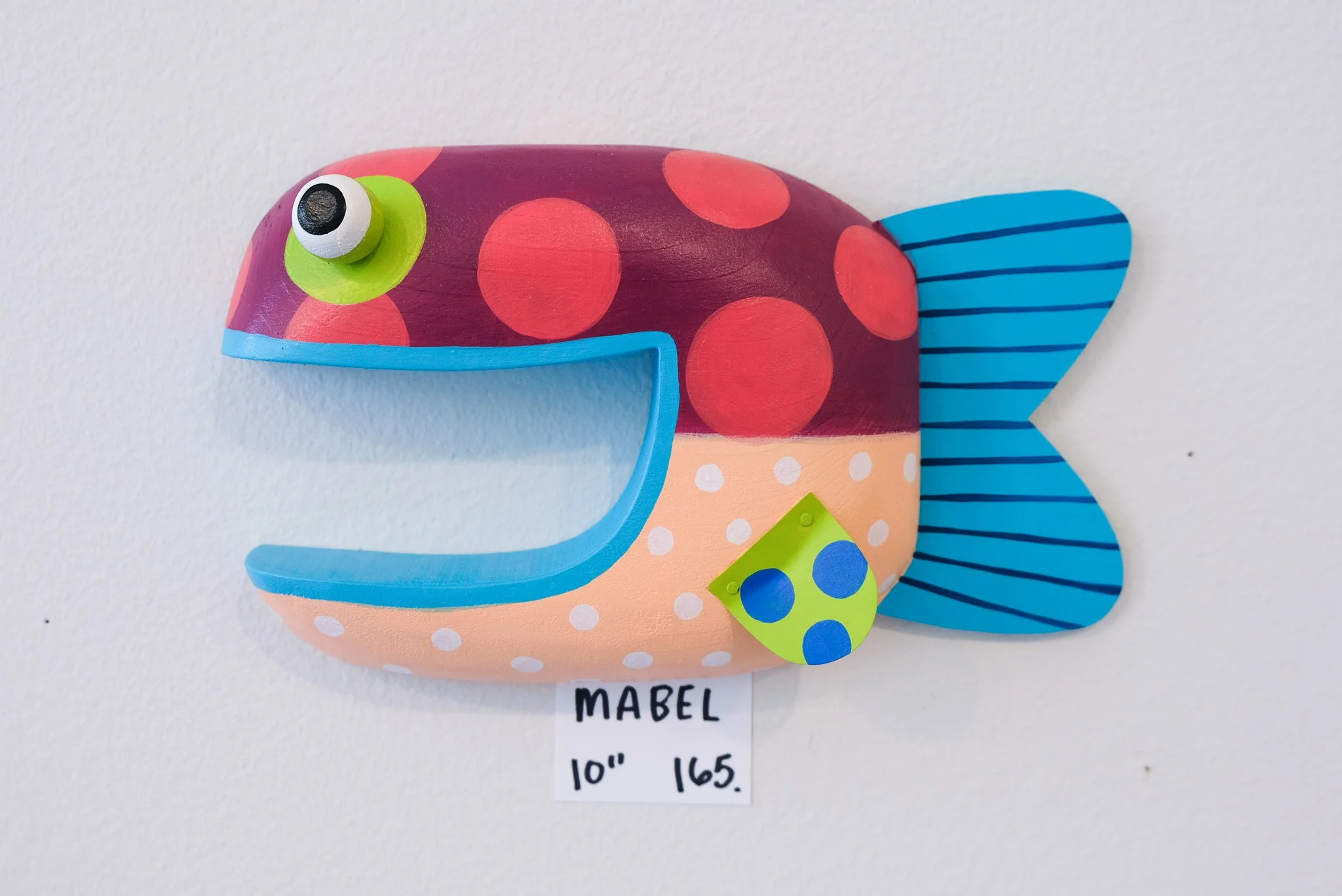 Mabel, a 10" Wall Fish