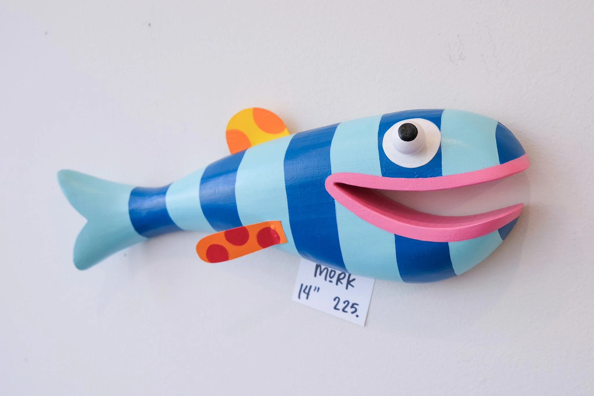 Mork, a 14" Wall Fish