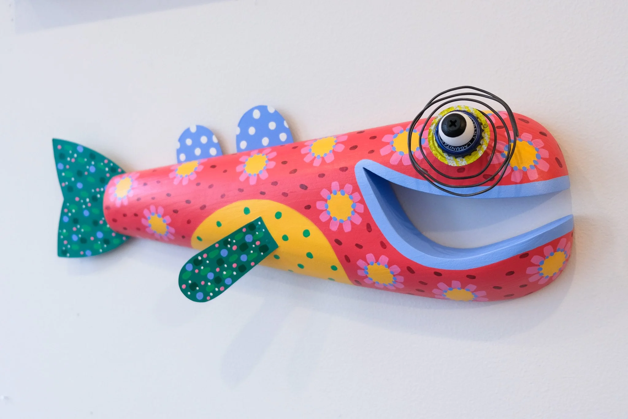 Petunia, a 20" Wall Fish