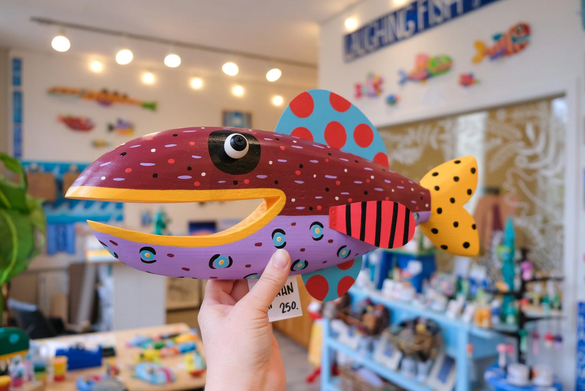 Nathan, a 17" Wall Fish