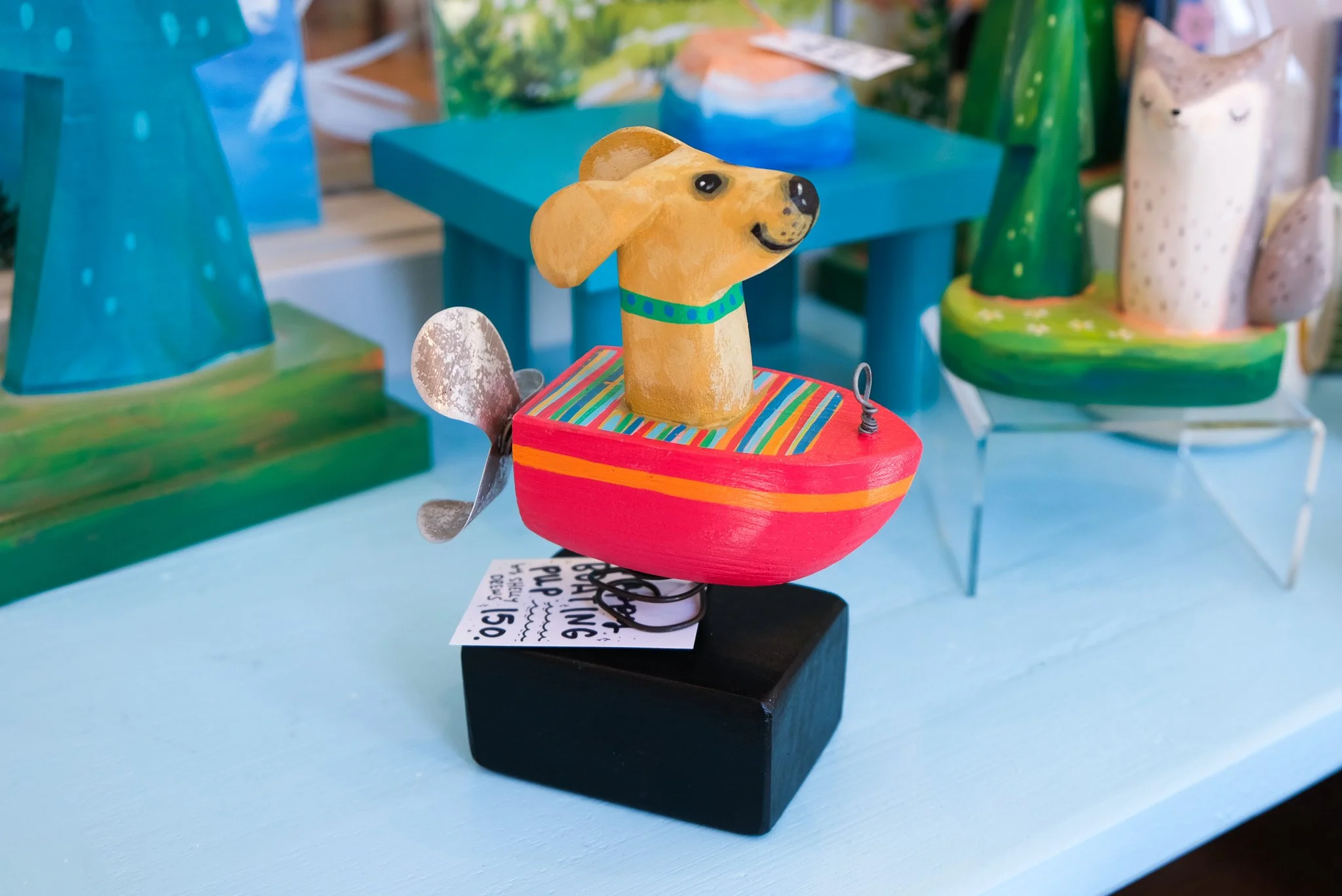 Happy Boating Pup