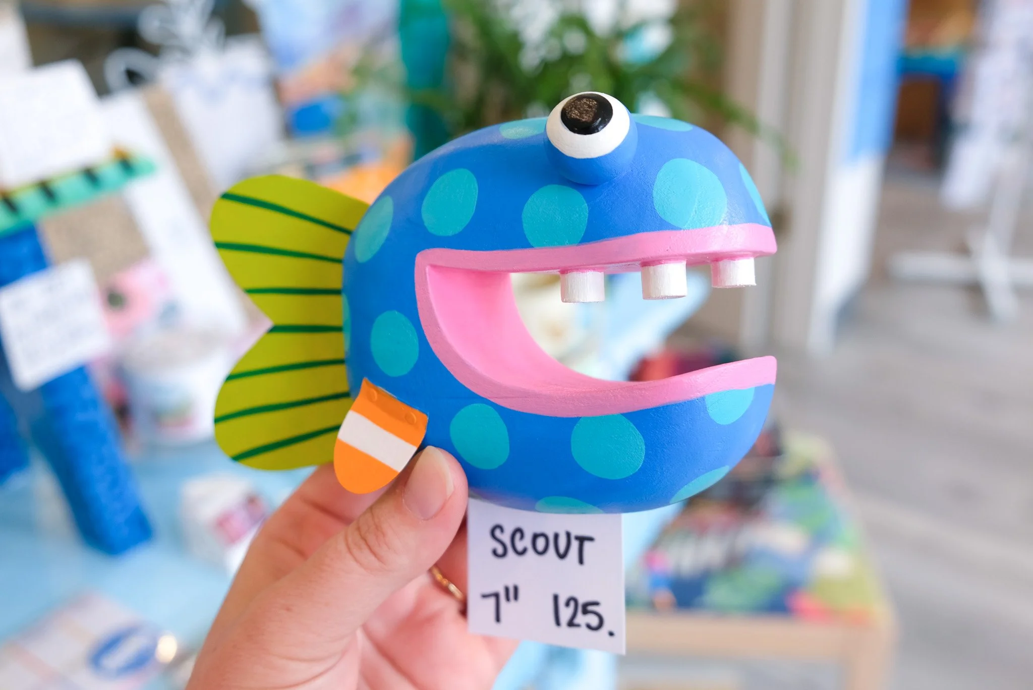 Scout, a 7" Wall Fish