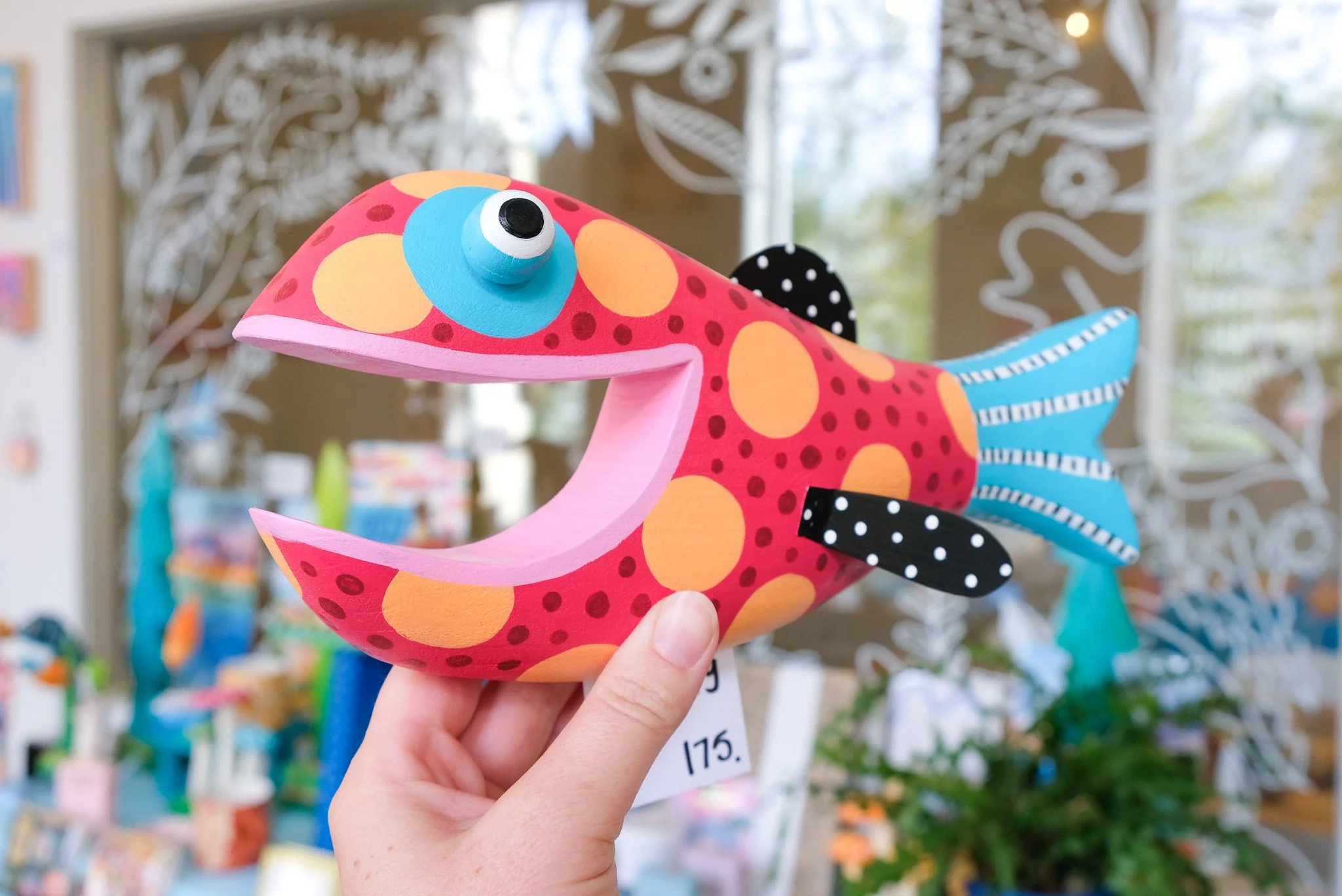 Paisley, a 10" Wall Fish