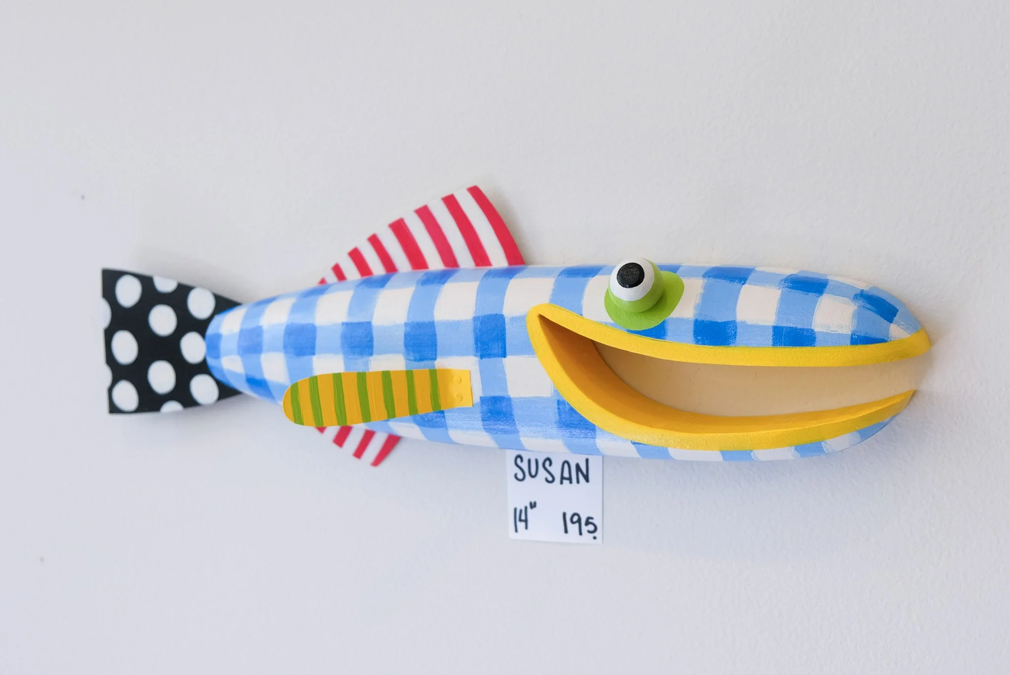 Susan, a 14" Wall Fish
