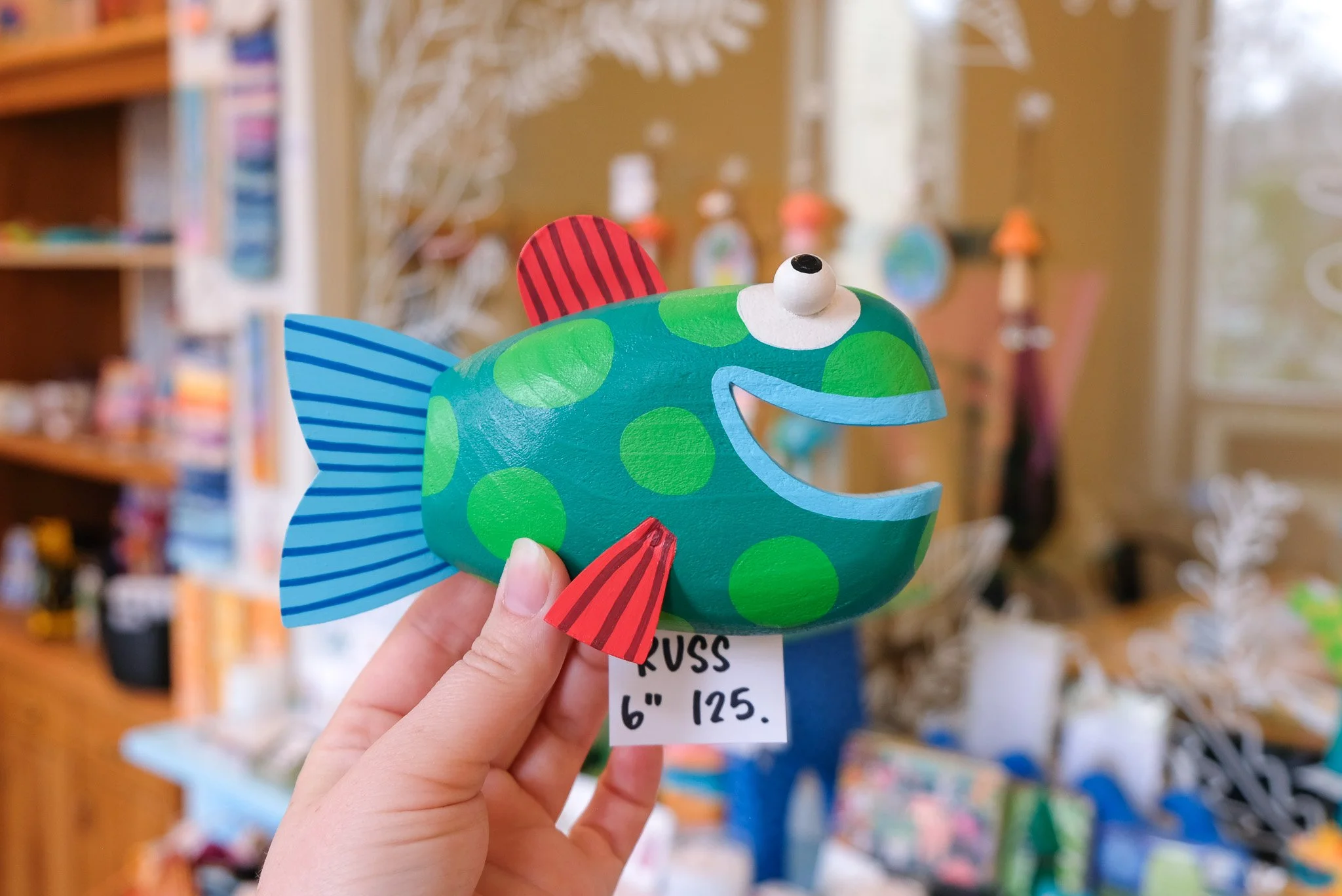 Russ, a 7" Wall Fish