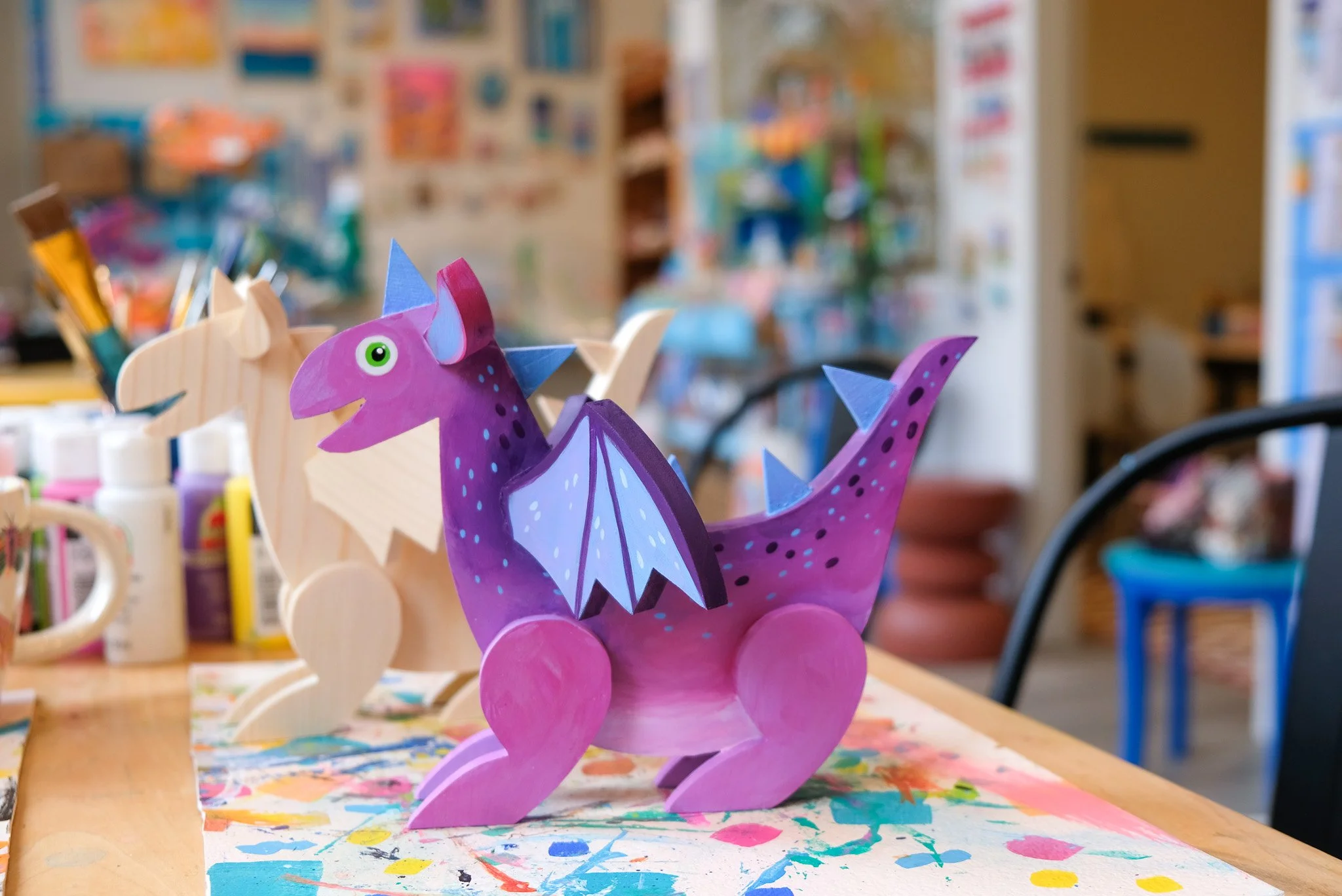 Mythical Dragon Art Cafe Project