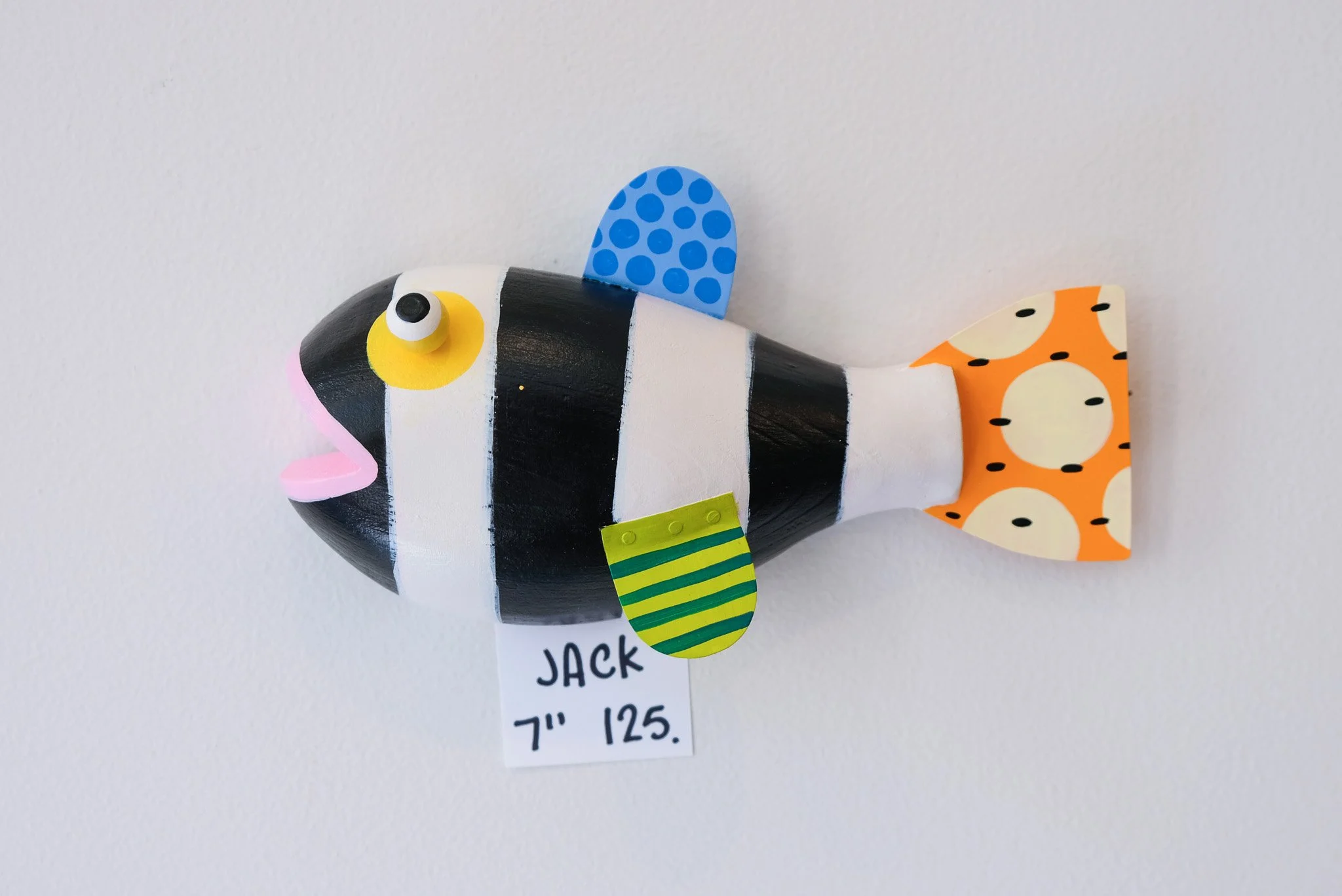 Jack, a 7" Wall Fish