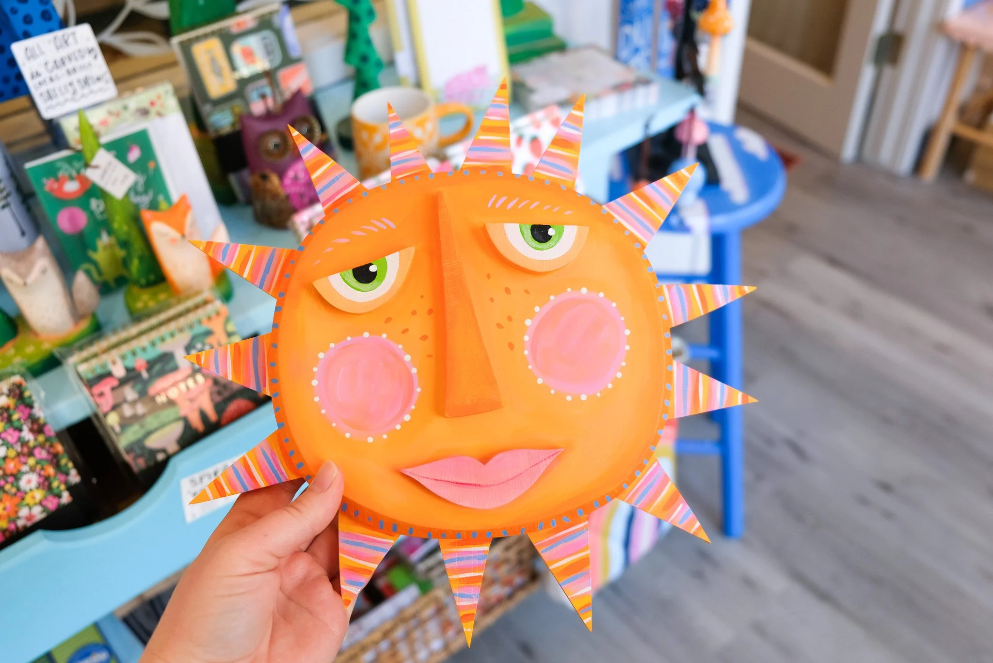 Golden Sunshine Wall Hanging