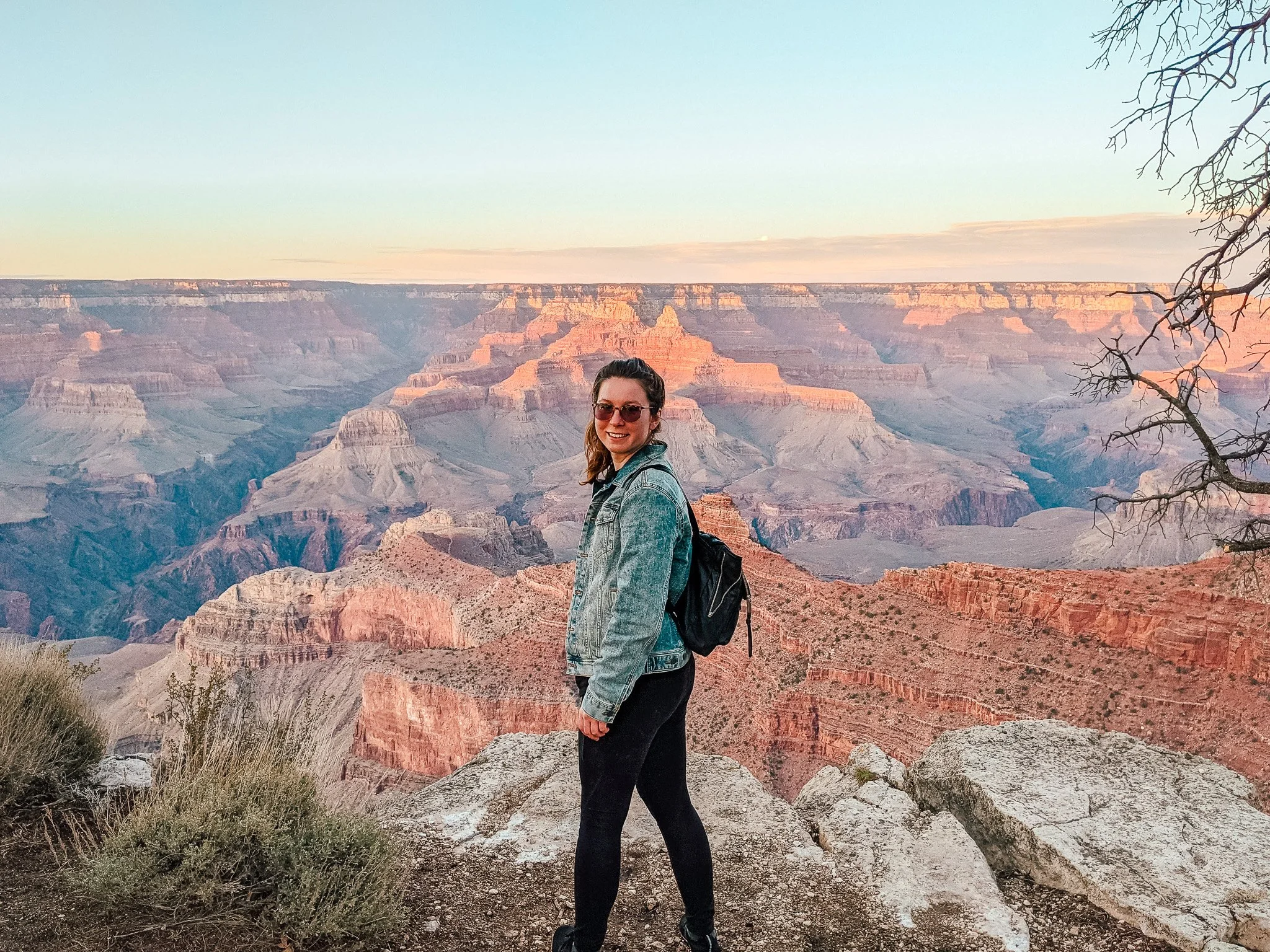 Kirstie Drews at Grand Canyon in Arizona, Echo Foxx Artist