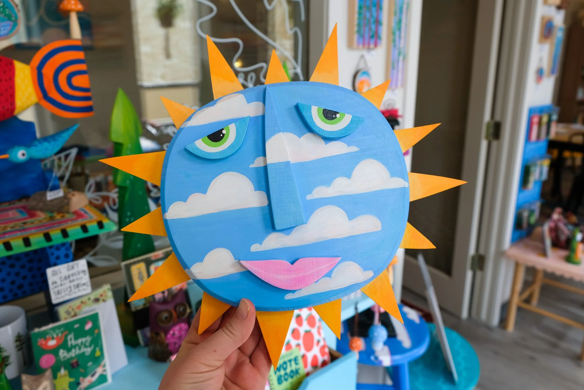 Blue Sky Sunshine Wall Art