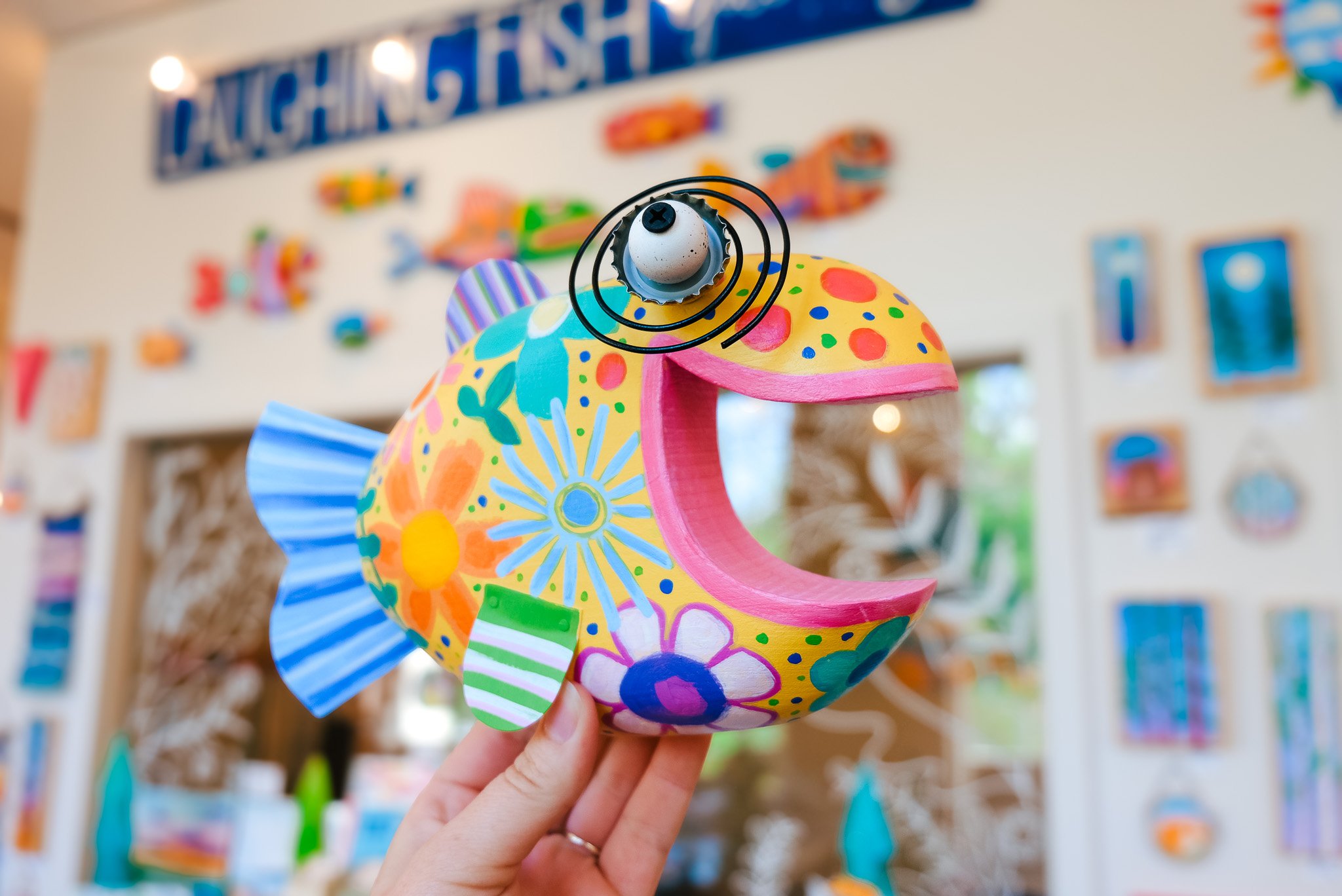 Ellie, a 10" Wall Fish