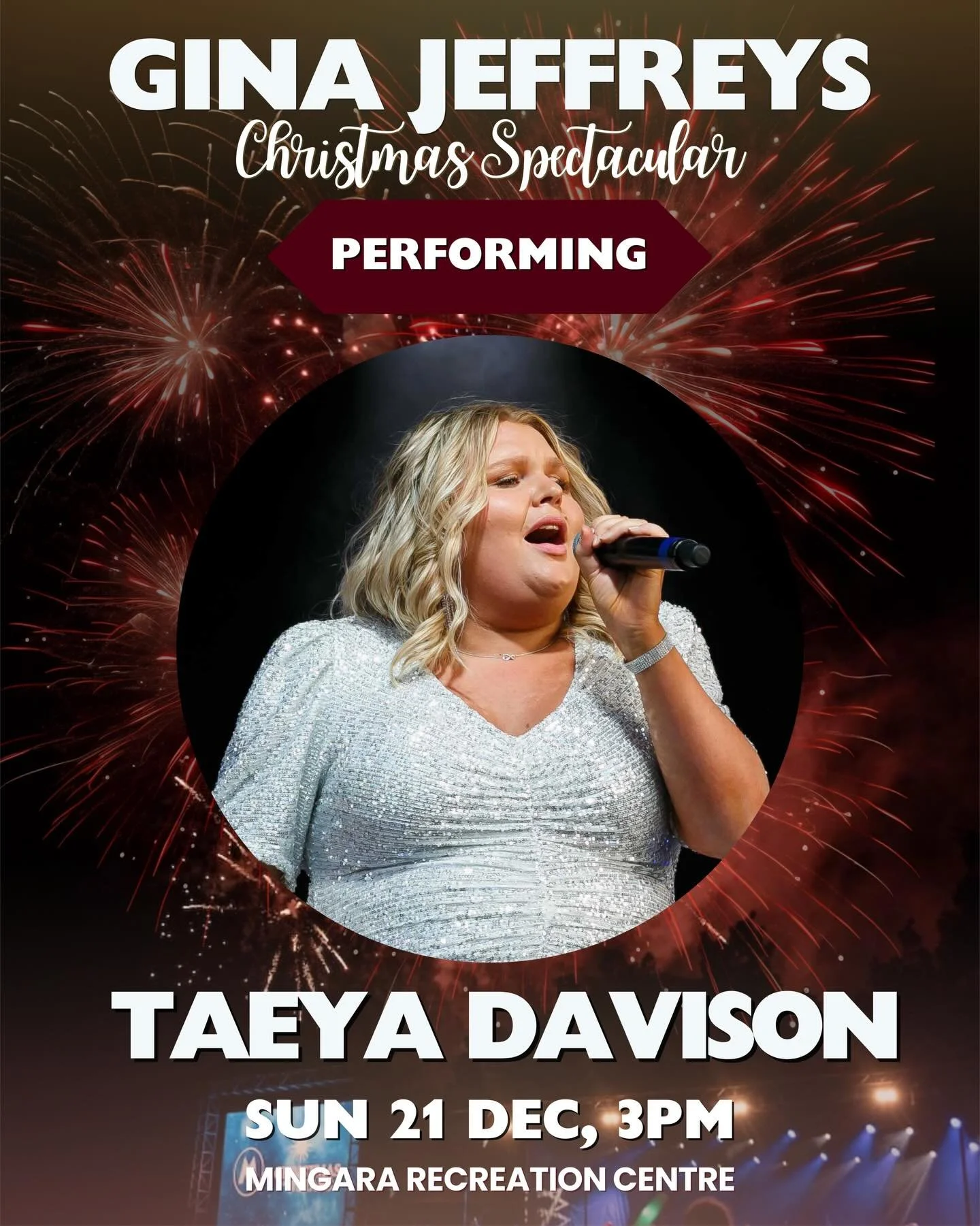 Pt 4 | INTRODUCING OUR PERFORMERS ⭐️

TAEYA DAVISON is an ultra talented vocalist &amp; performer who regularly gigs around the coast, captivating audiences with her incredible voice. More than just a teacher, she is a mentor who uplifts and inspires