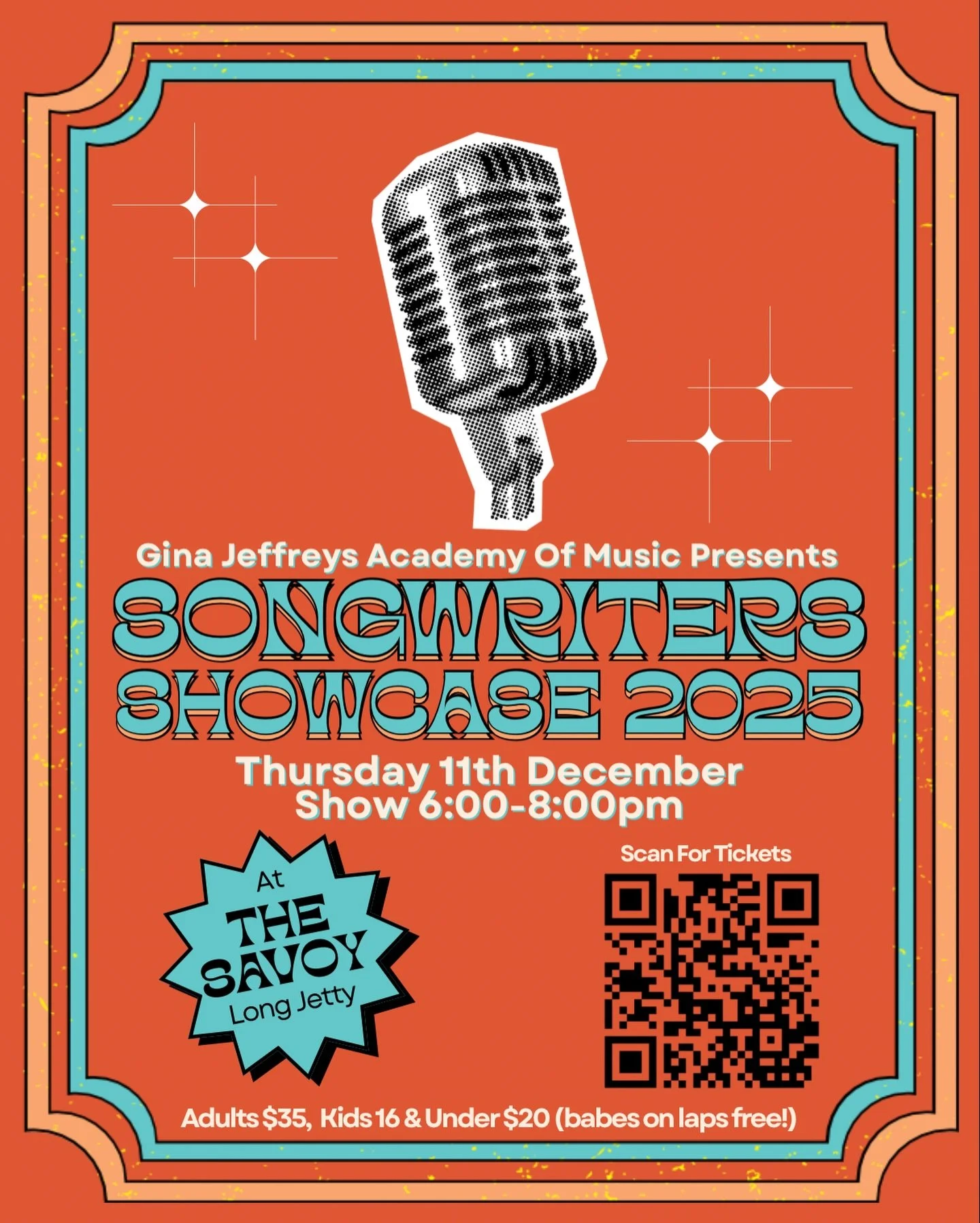 It&rsquo;s almost time for our Songwriters Showcase 🎶✨
Grab your last-minute tickets via the link in our bio and come see our incredible students share the songs they&rsquo;ve been crafting. You don&rsquo;t want to miss this one!