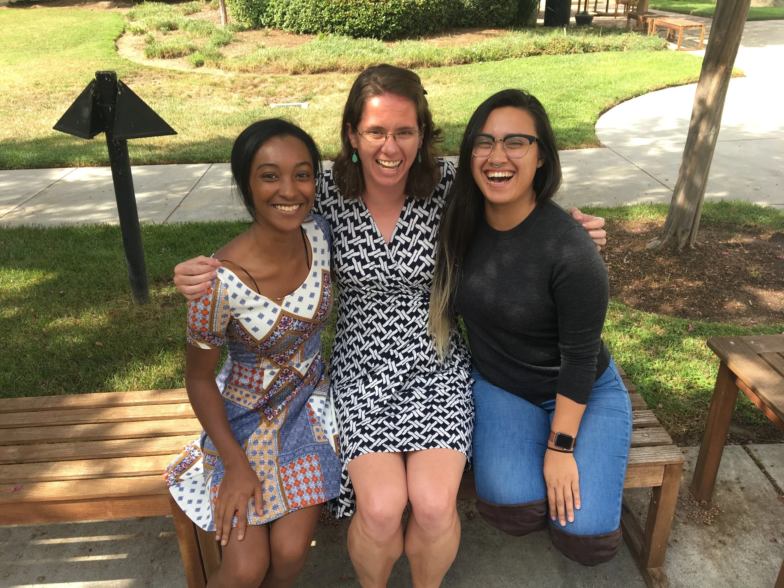 Group photo at Carnegie Observaotries, after Erin and Stephanie's final presentations of the summer. They did great!