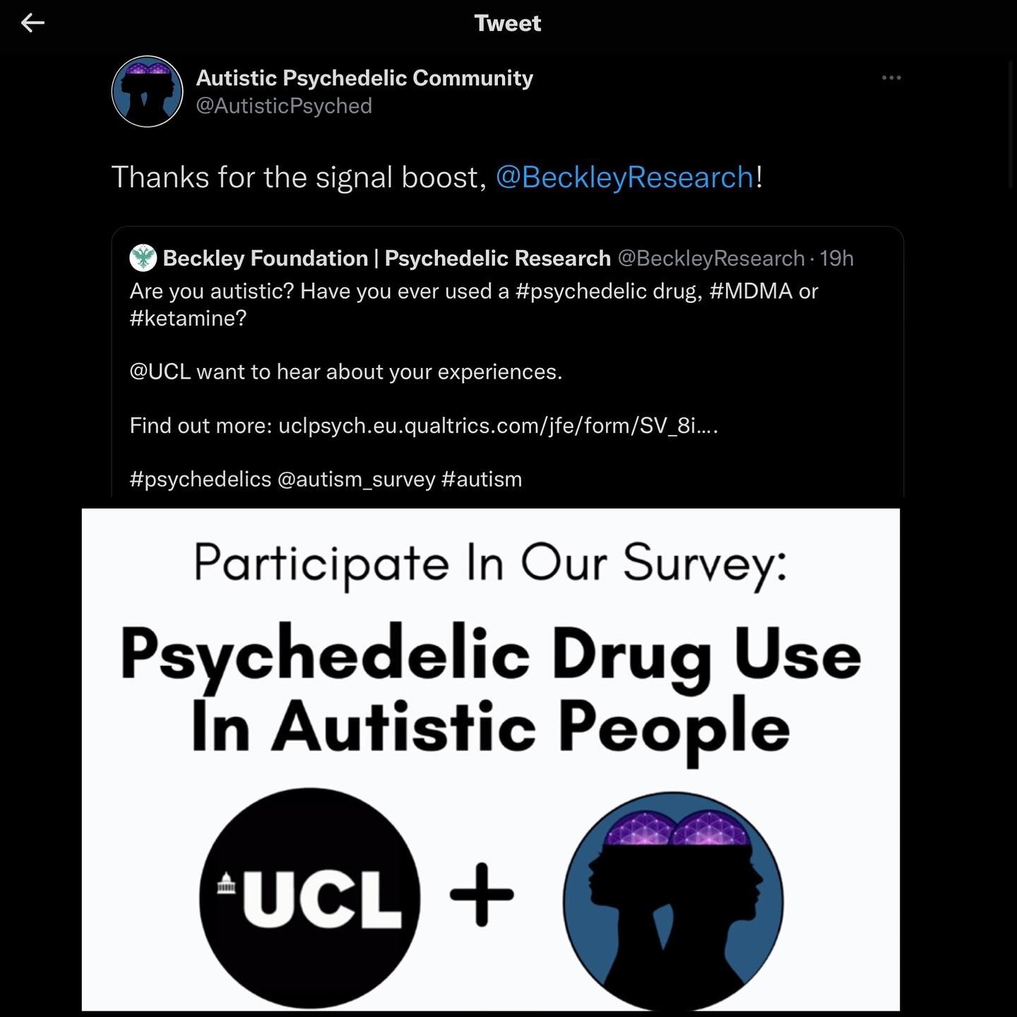 Participate in Research — Autistic Psychedelic Community