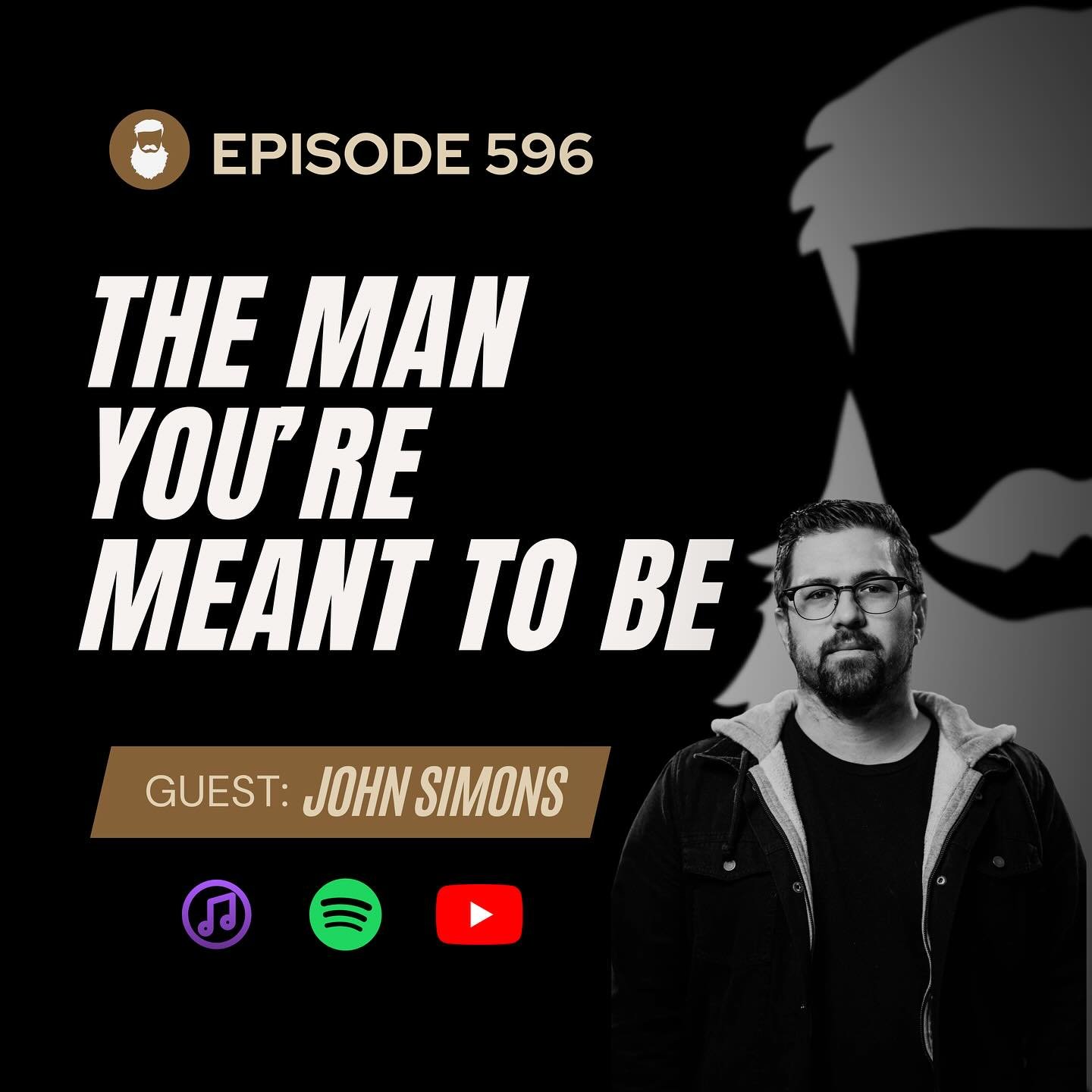 On today’s PoM Podcast I sat down with @john.d.simons , the author of “The Man You’re Meant To Be: A Call of Self-Examination for Every Believer, Hypocrite, & Outsider.”
John’s book is a call for men to pursue bibli
