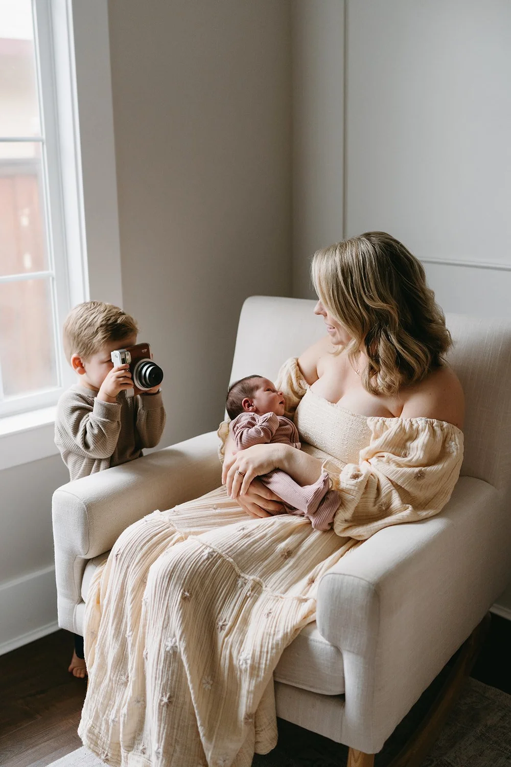 Cozy In-Home Newborn Session in San Mateo, CA