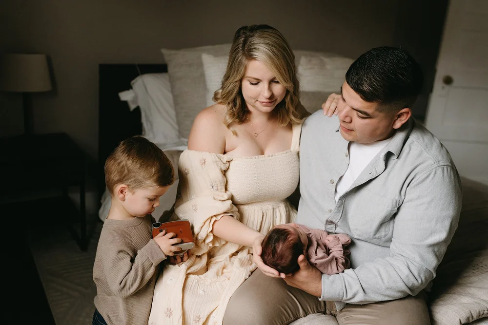 Cozy In-Home Newborn Session in San Mateo, CA