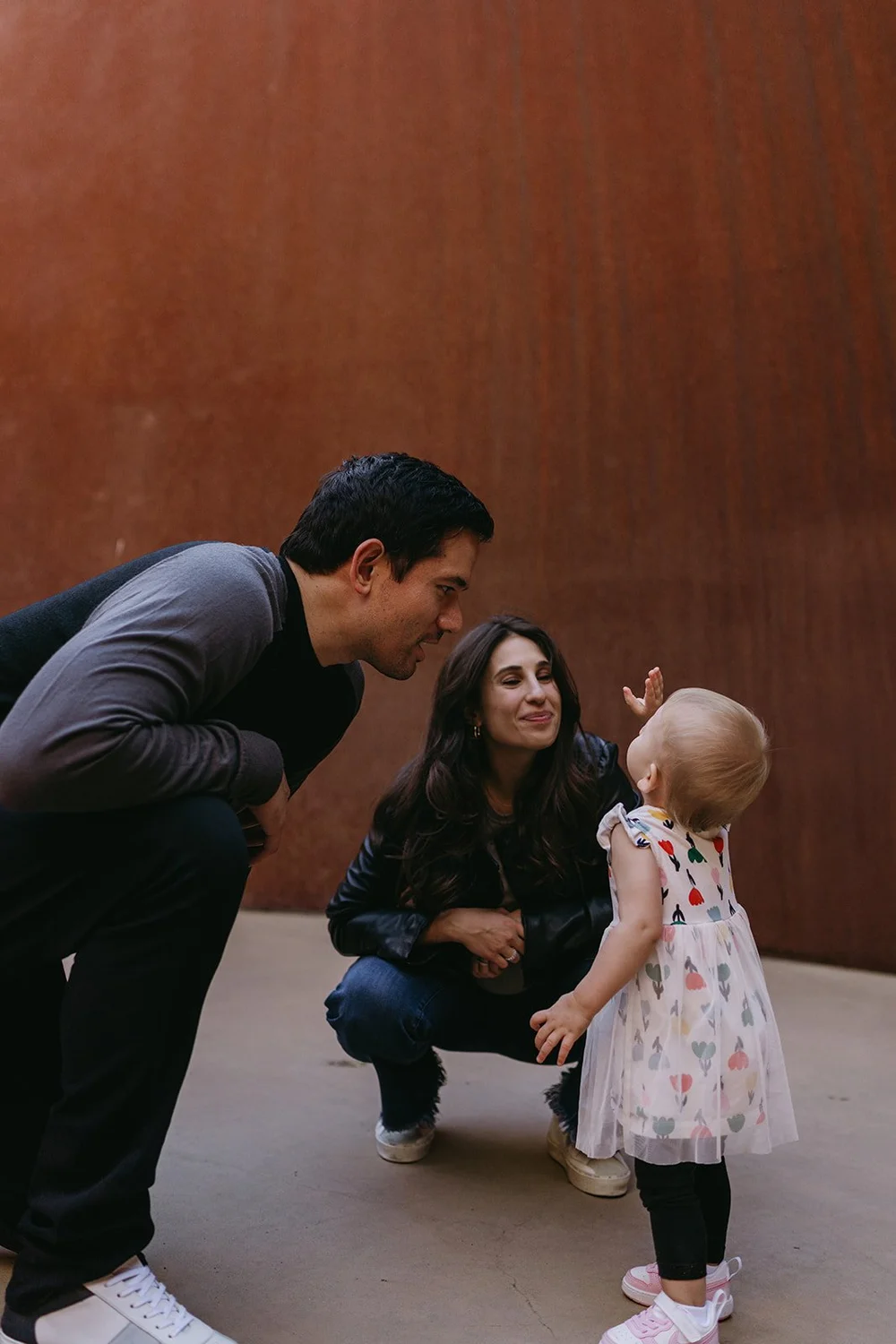 Candid Family Photoshoot at Stanford Art Gallery, CA