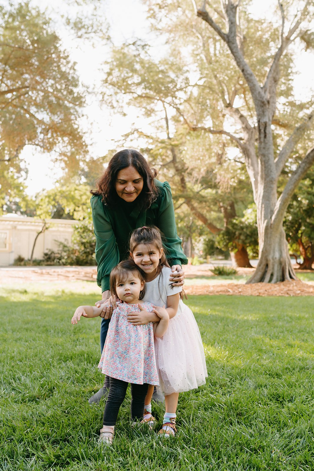 Playful Family Session at Holbrook - Palmer Park in Atherton, CA