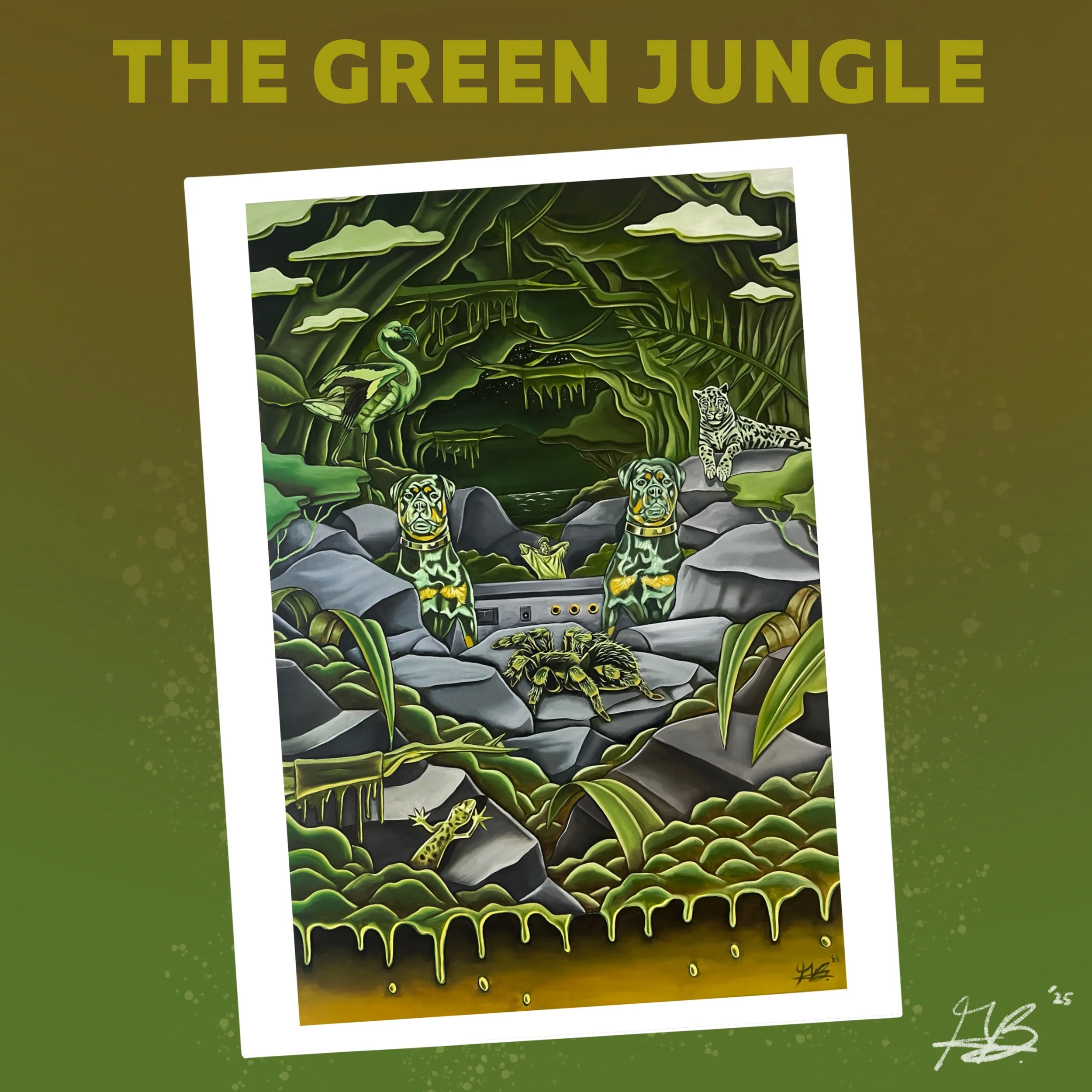 “The Green Jungle“ Print
