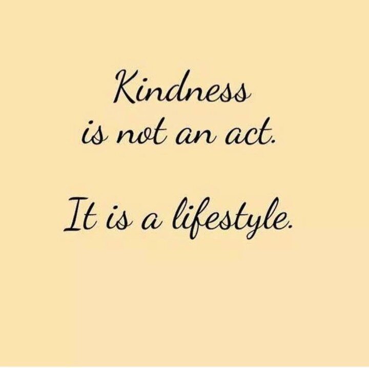 A little reminder for today and always.

When we weave it into our life purposefully, focusing not an an individual act, but a practice, it becomes part of who we are. 

#kindnessquotes