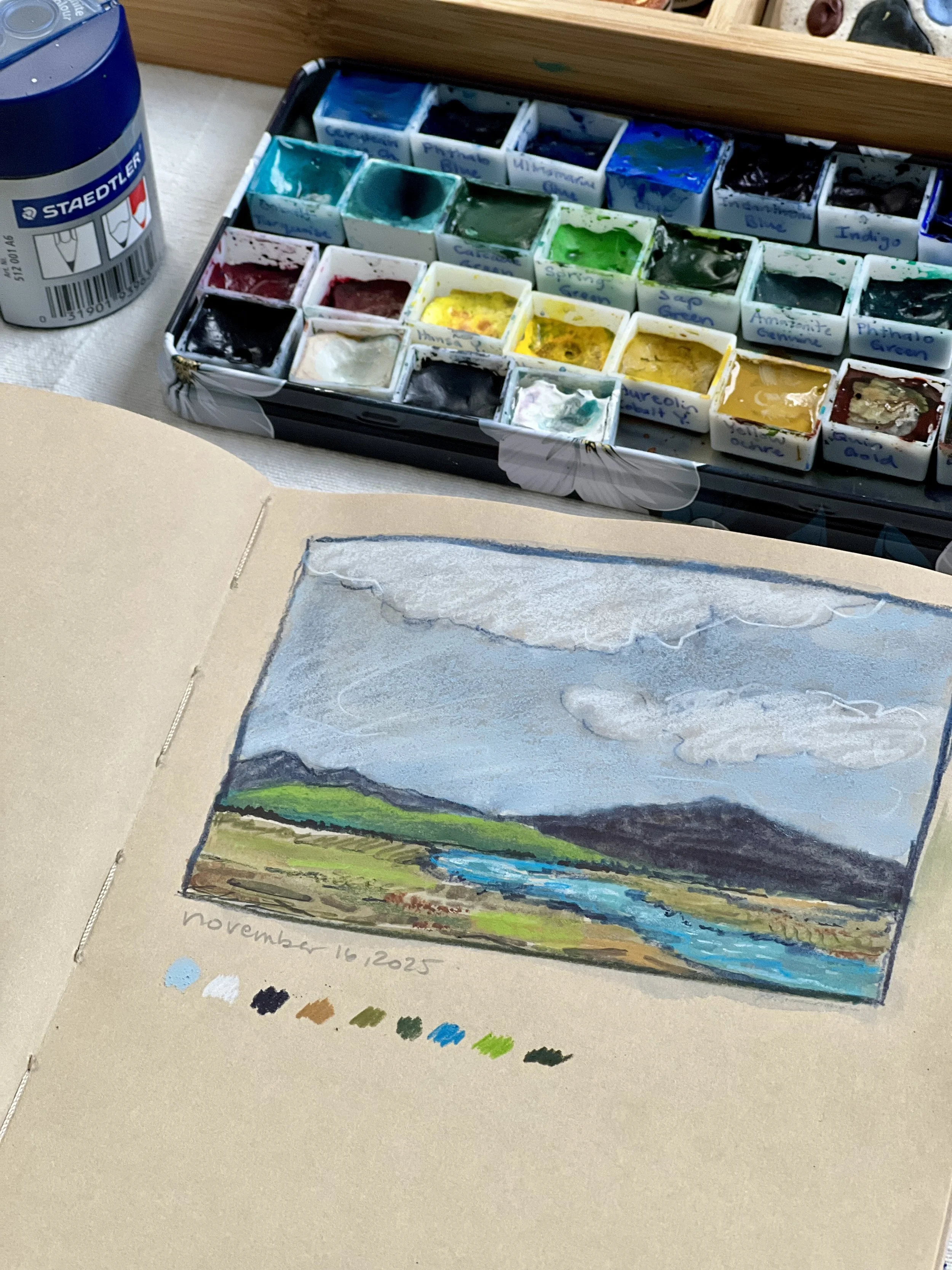 Landscape Sketching from Imagination